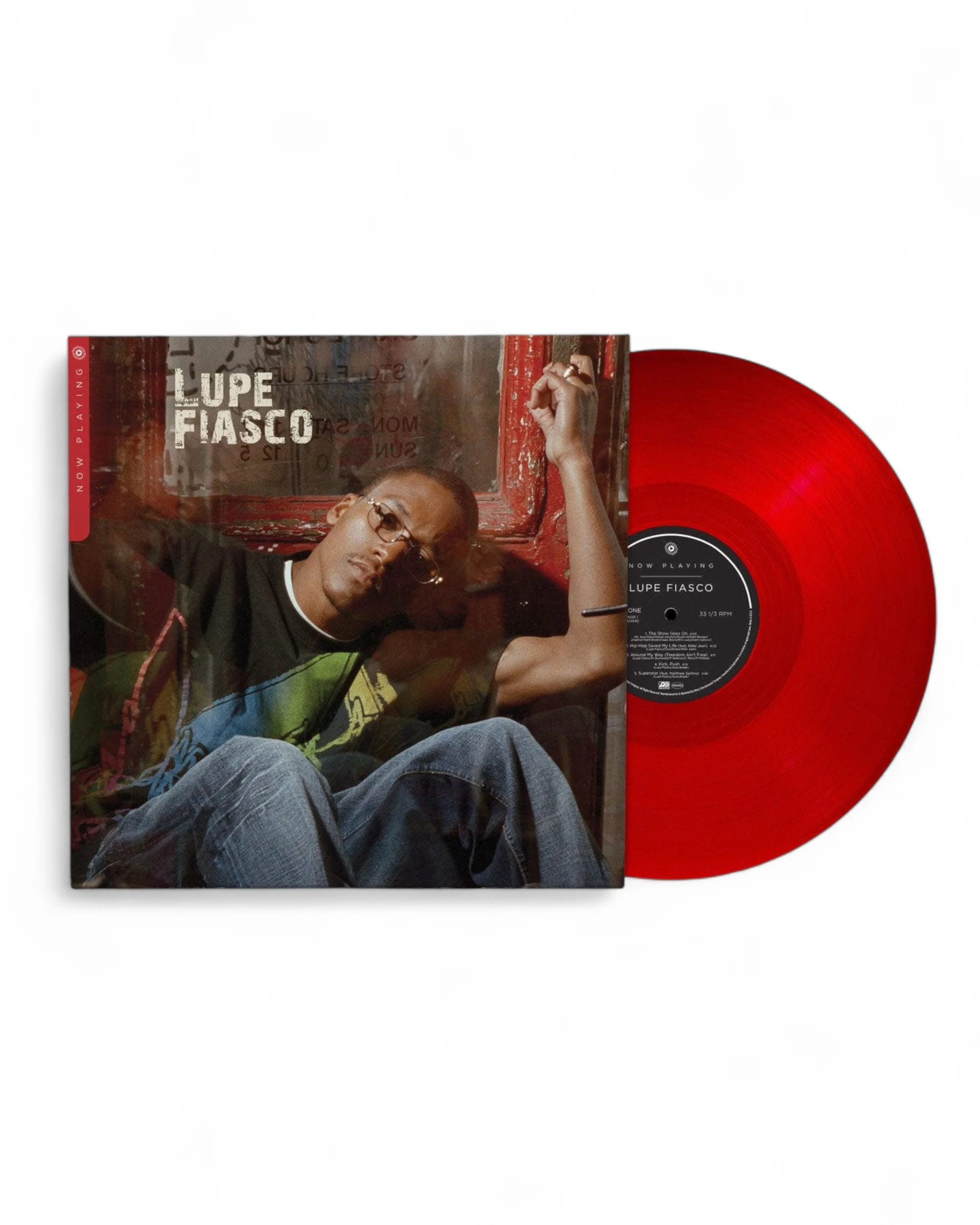 Lupe Fiasco - Now Playing (LP - Translucent Red Vinyl)