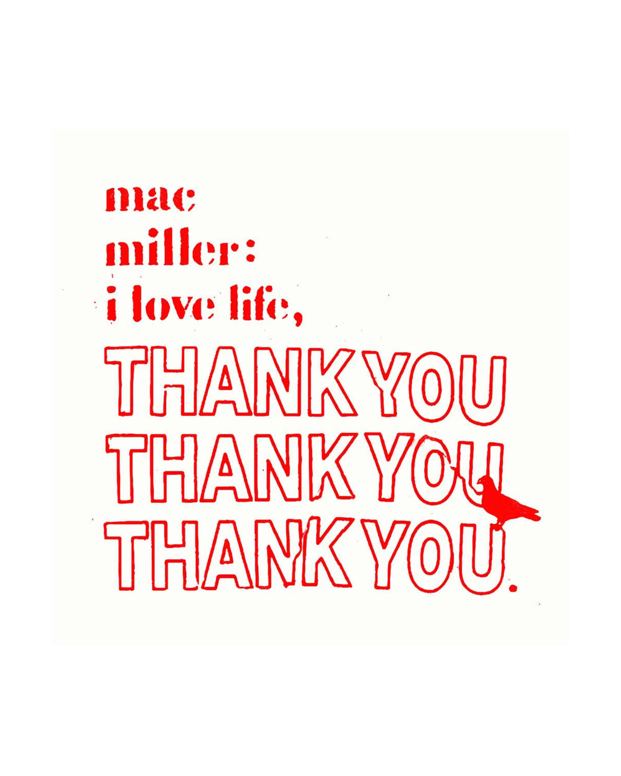Mac Miller - I Love Life, Thank You (LP -  Red & White Splatter Vinyl - Fat Beats Exclusive) - Image 2