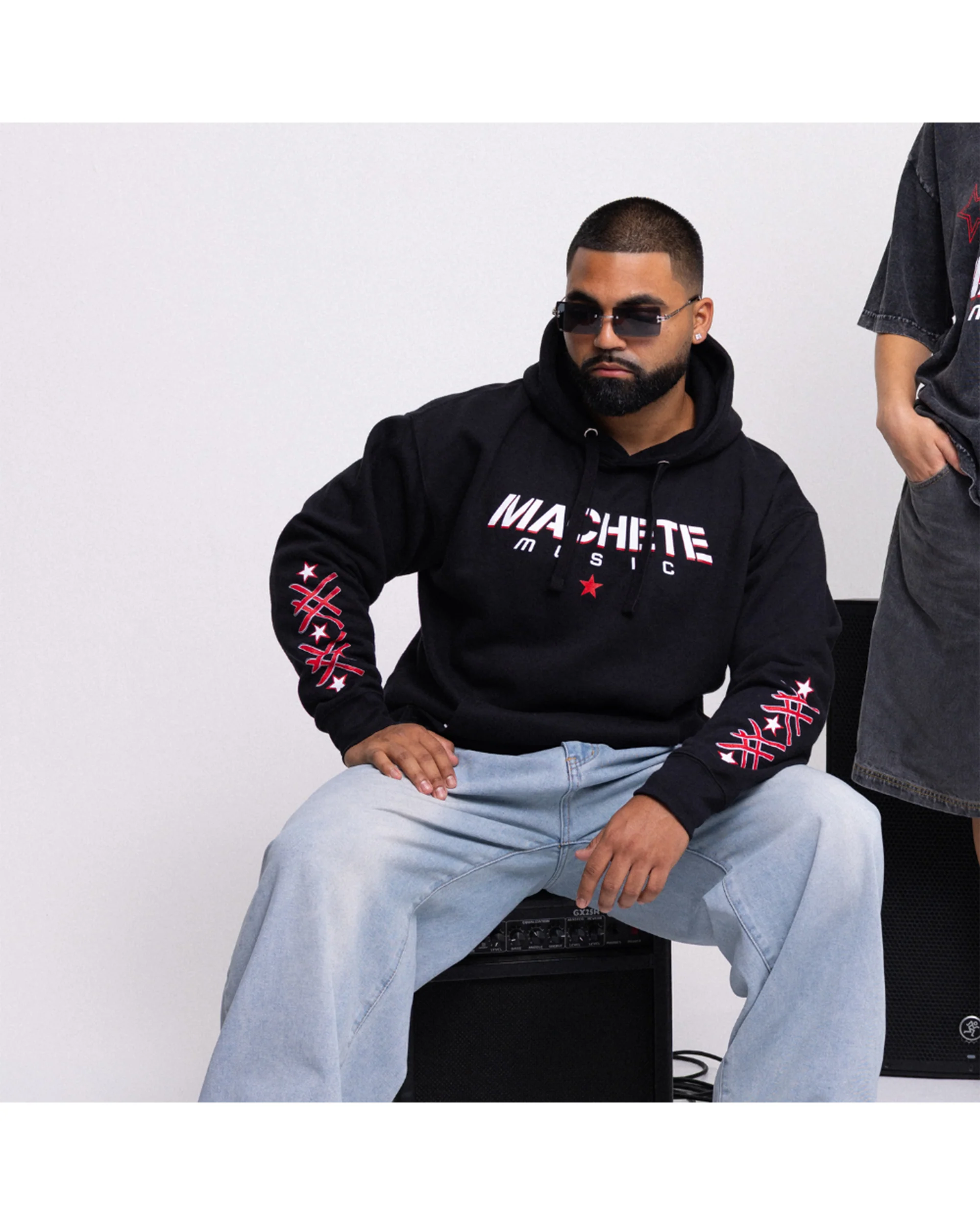 Machete 20th Anniversary Black Hoodie - Image 3