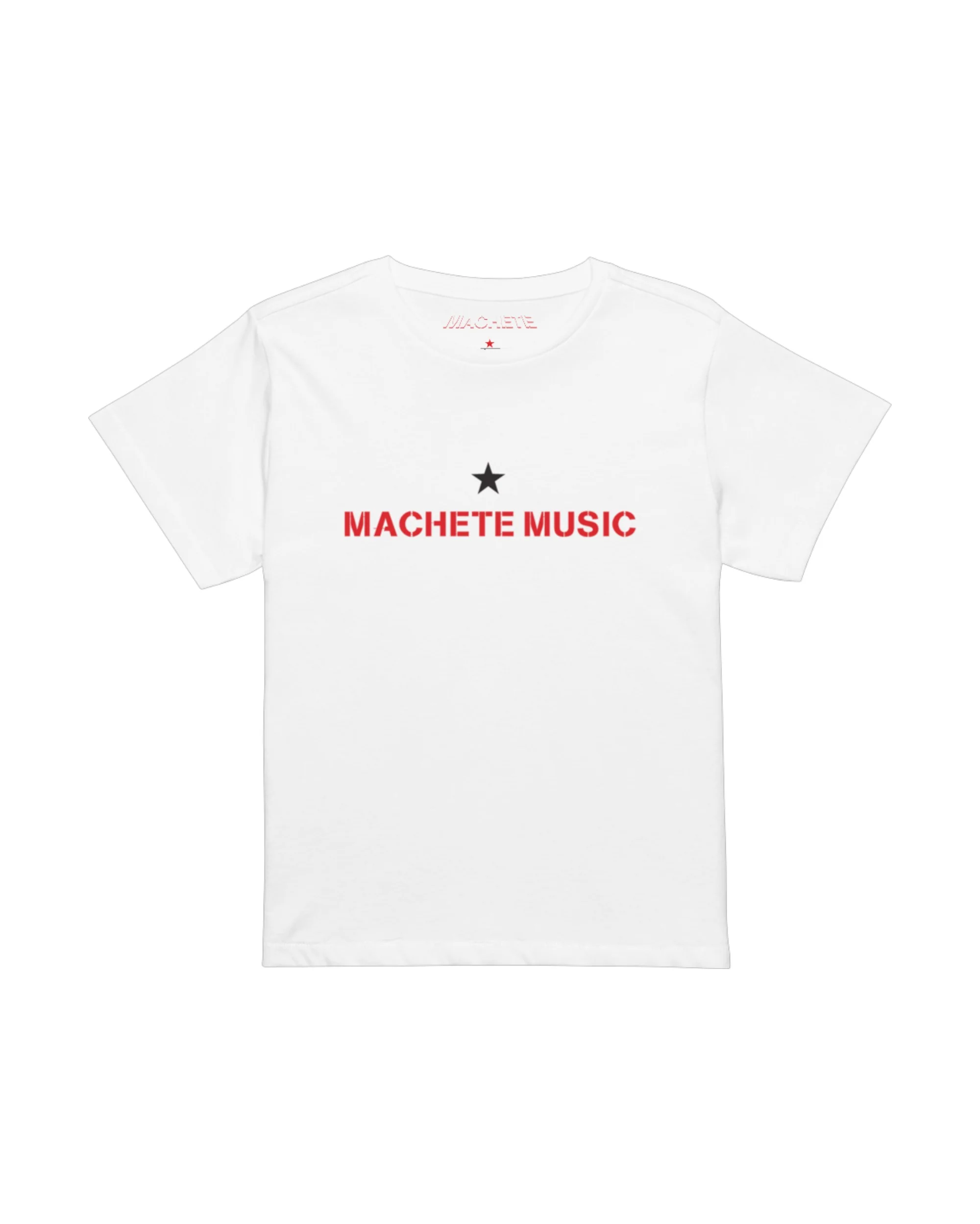 Machete Crop Fitted Tee