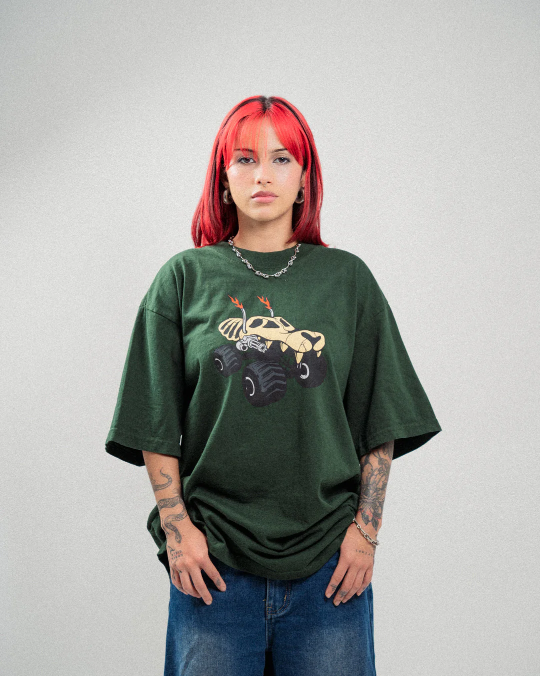 MAD COCO - TEE (MOSS)