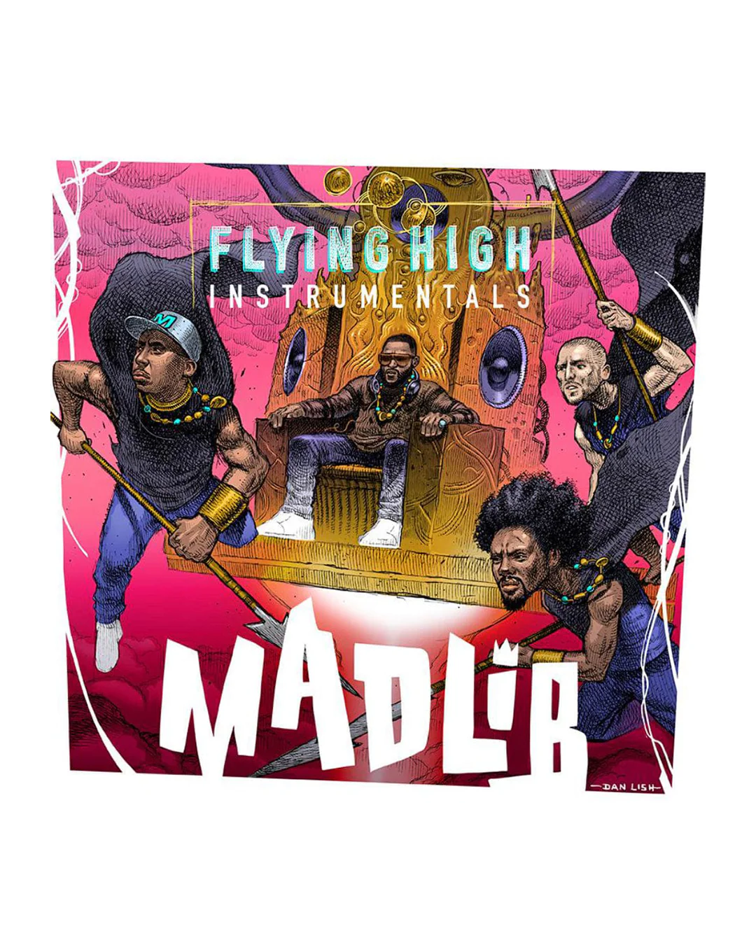 Madlib - Flying High Instrumentals (LP) - Image 2