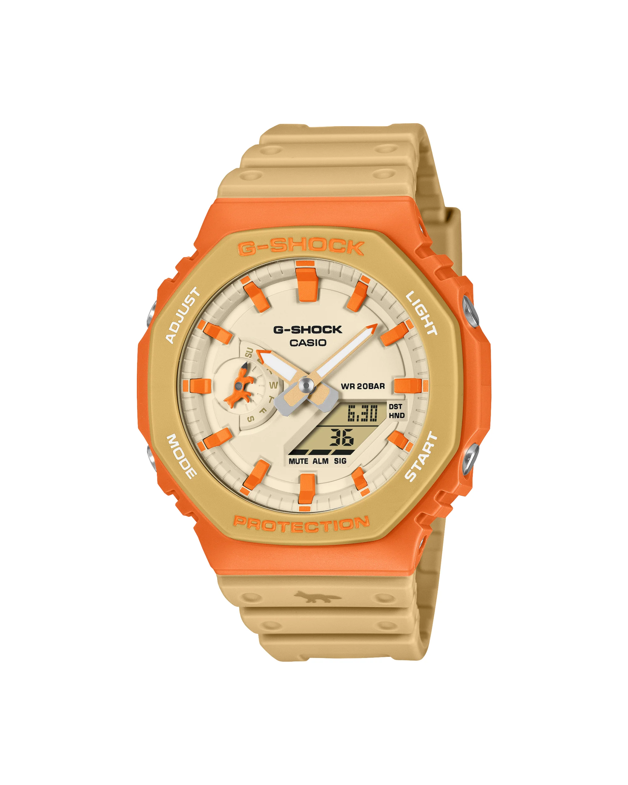 Maison Kitsuné x G-SHOCK GA-2100 - Cream - Image 2