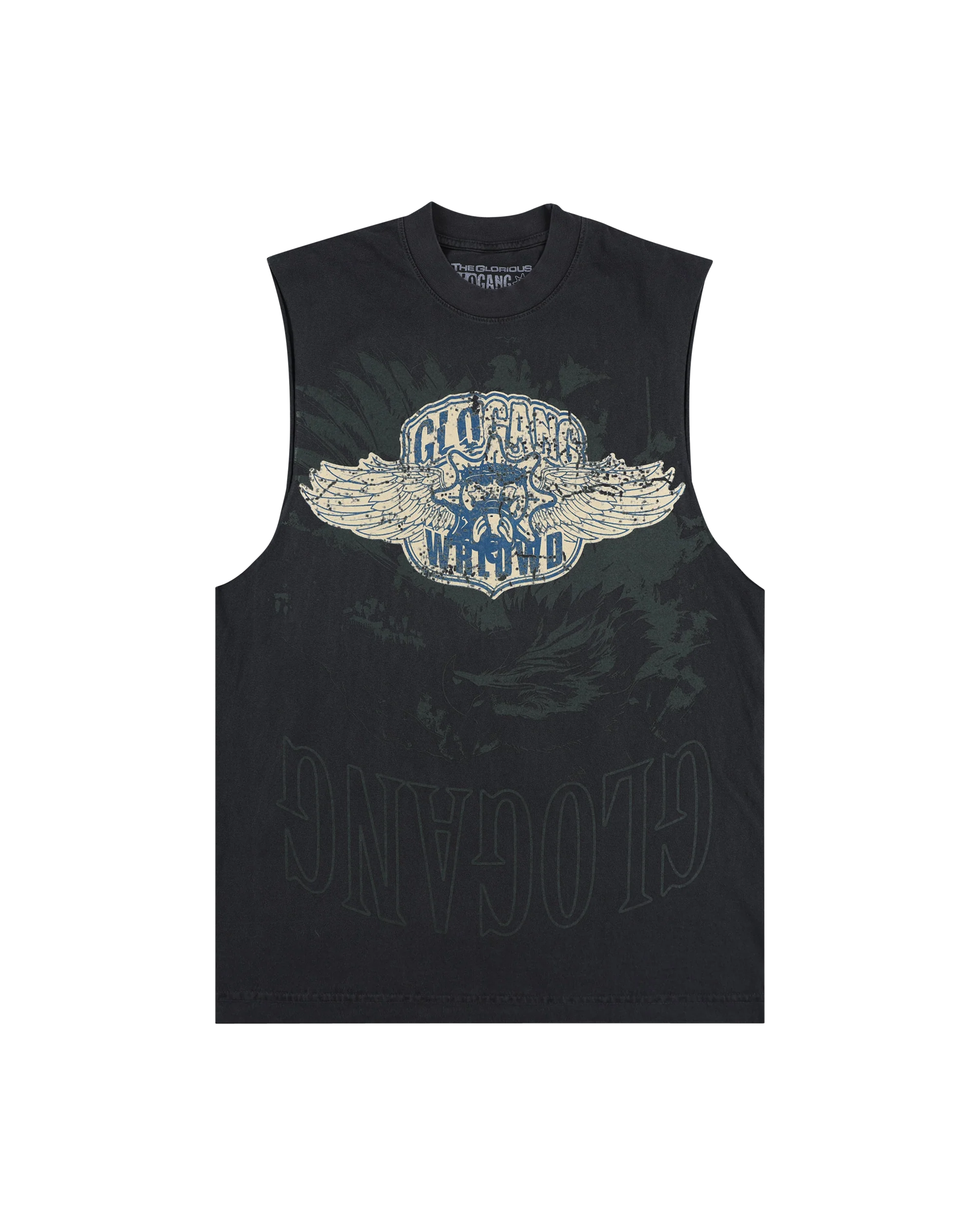 Make It Dirty Cut Off Sleeve Tee (Black)