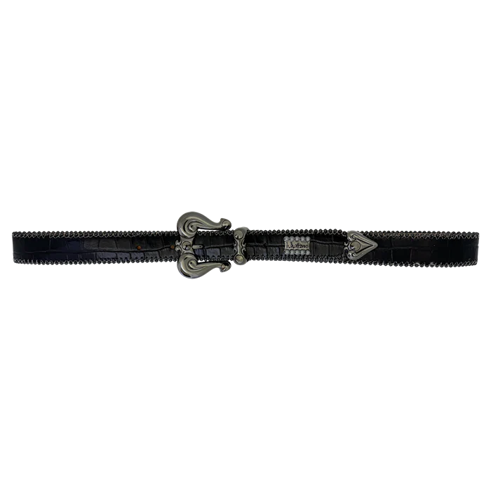 Mariposa / Shiny Black Embossed - JetHem - Image 8
