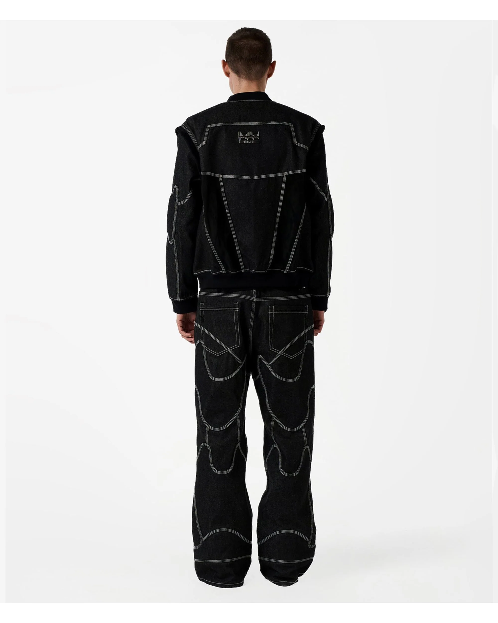 Mecha Division Raw Denim Jeans - Image 5