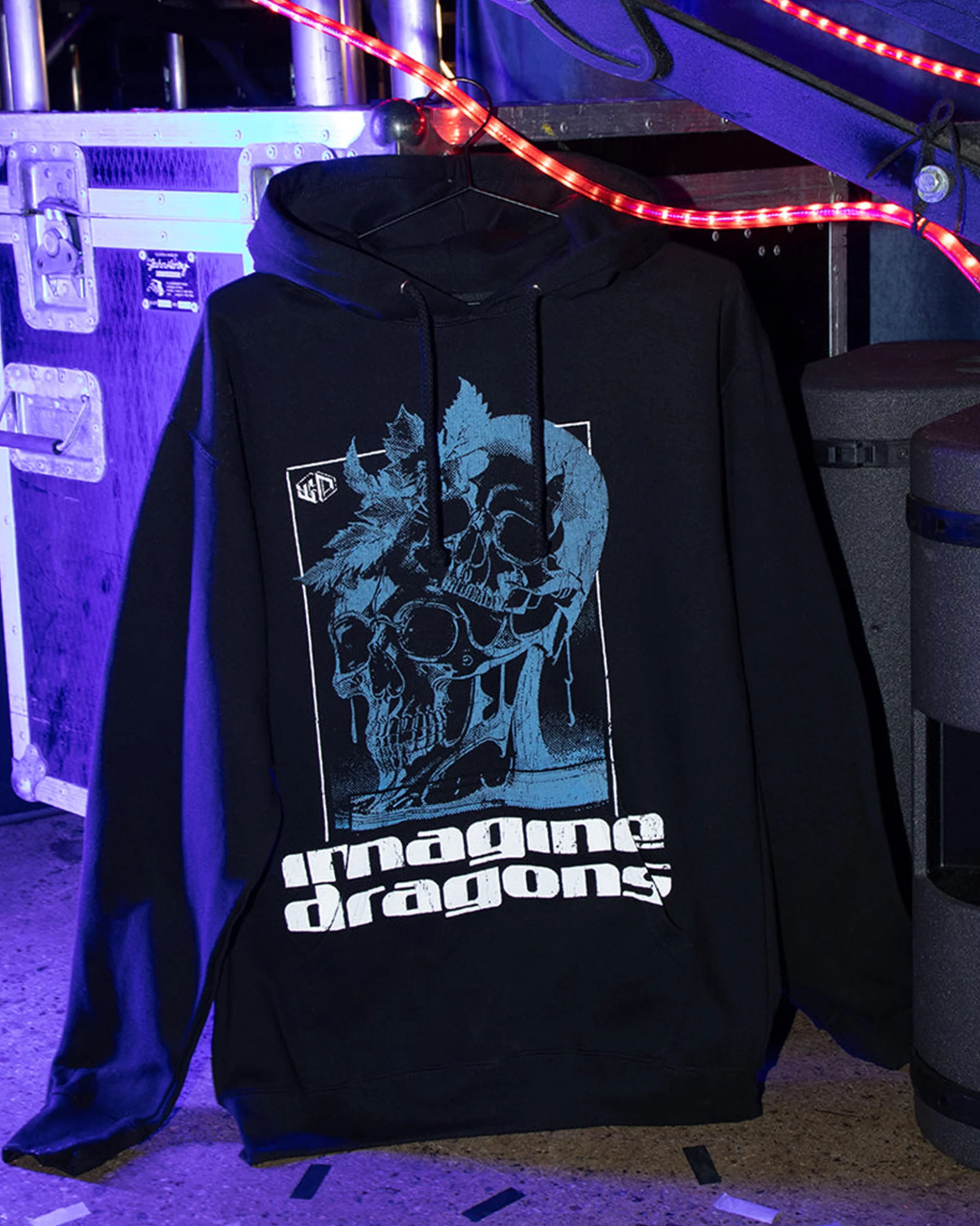Melting Skull Hoodie - Image 2