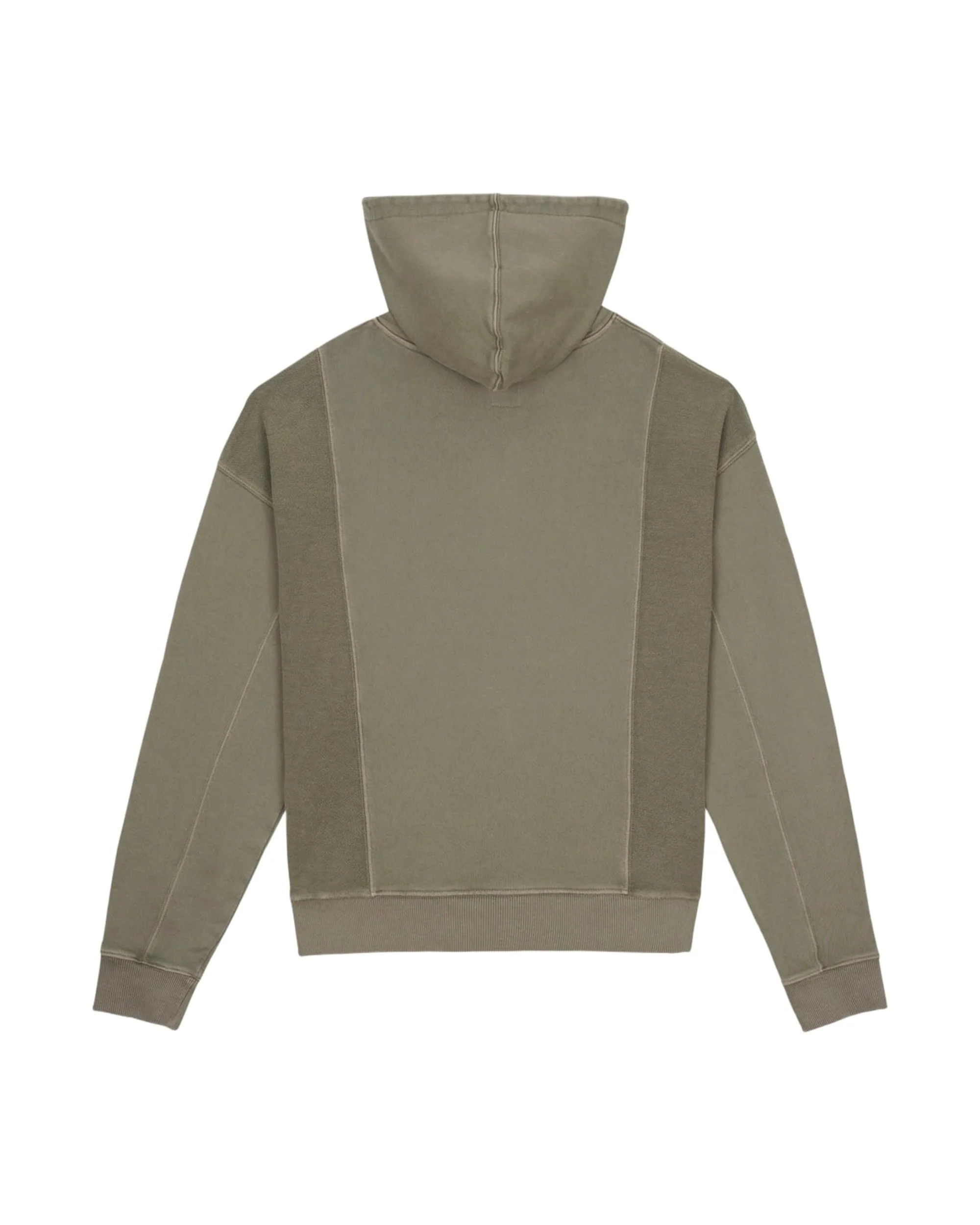 Mendoza Cropped Hoodie - Cement - Image 2