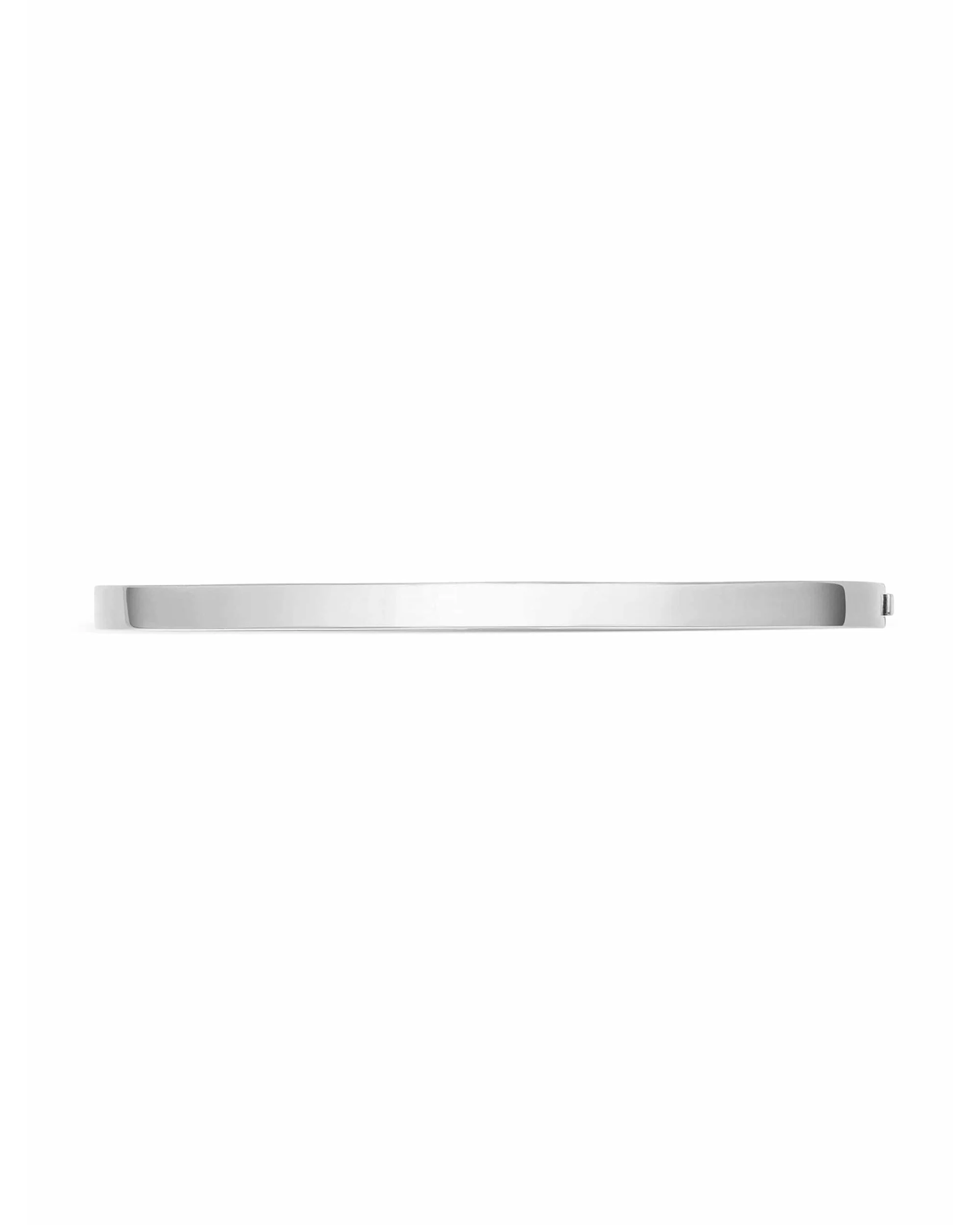 Men's Silver Gentleman Bangle - Image 5