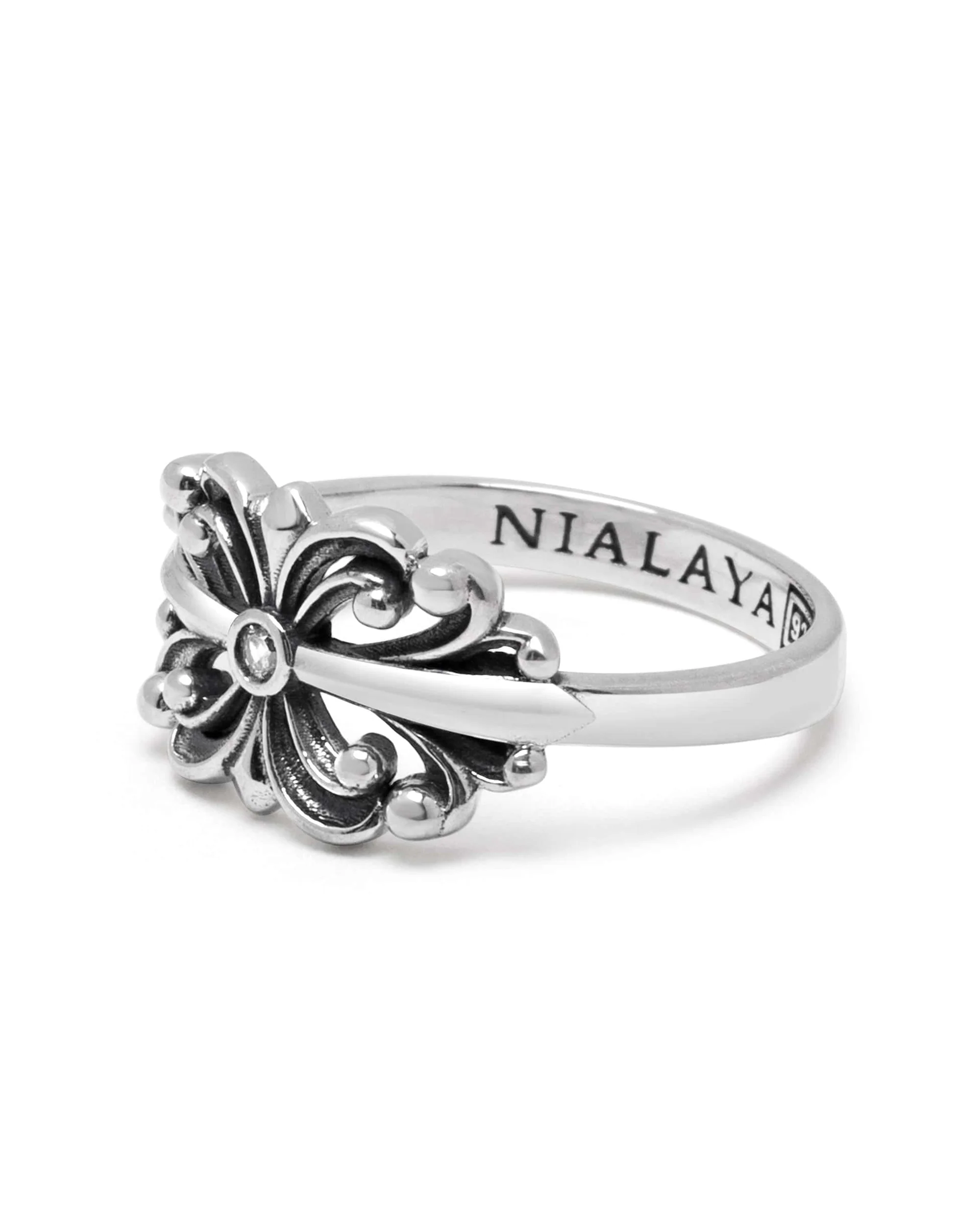 Men's Sterling Silver Bloom Ring - Image 3