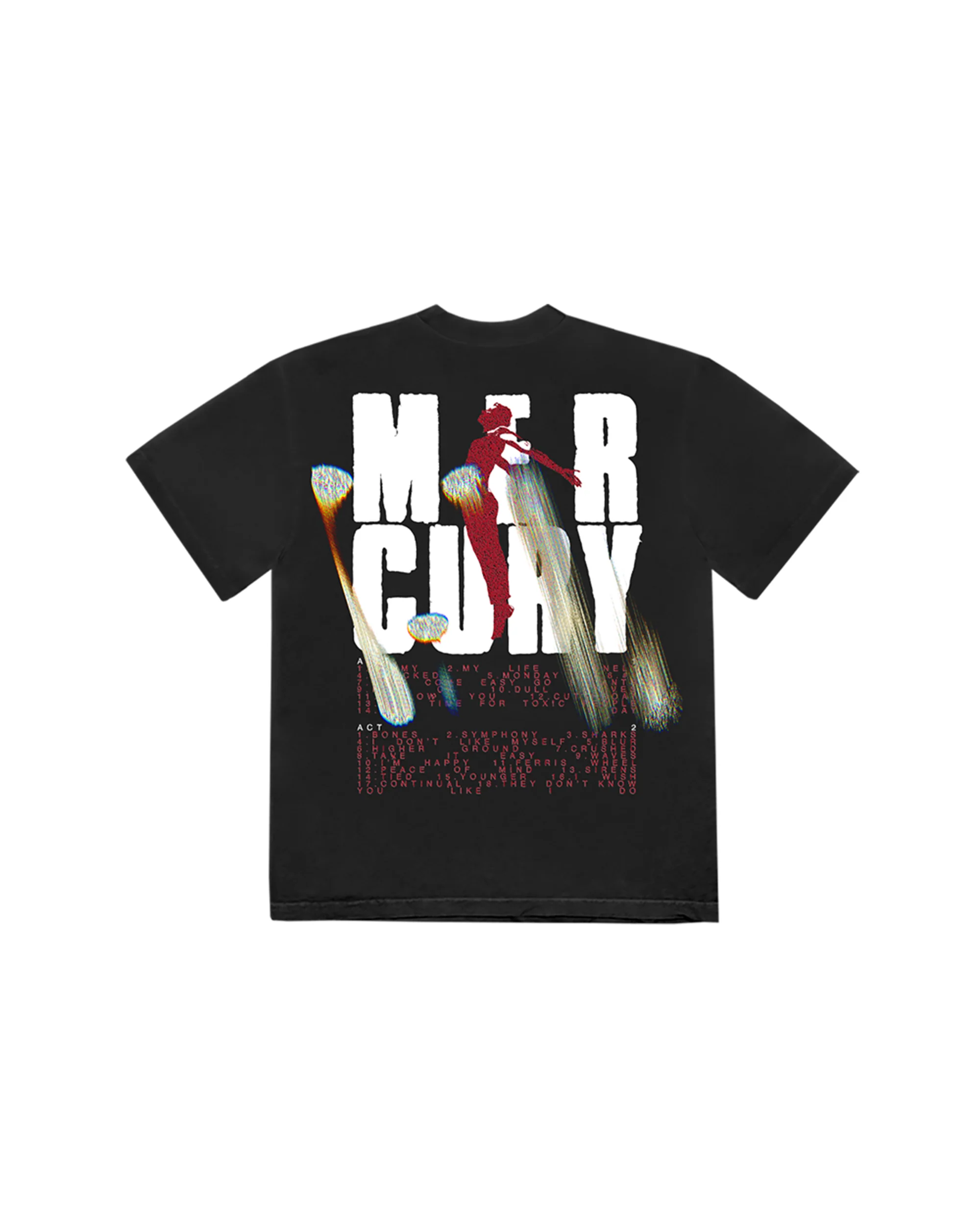 Mercury Tracklist T-Shirt - Image 2