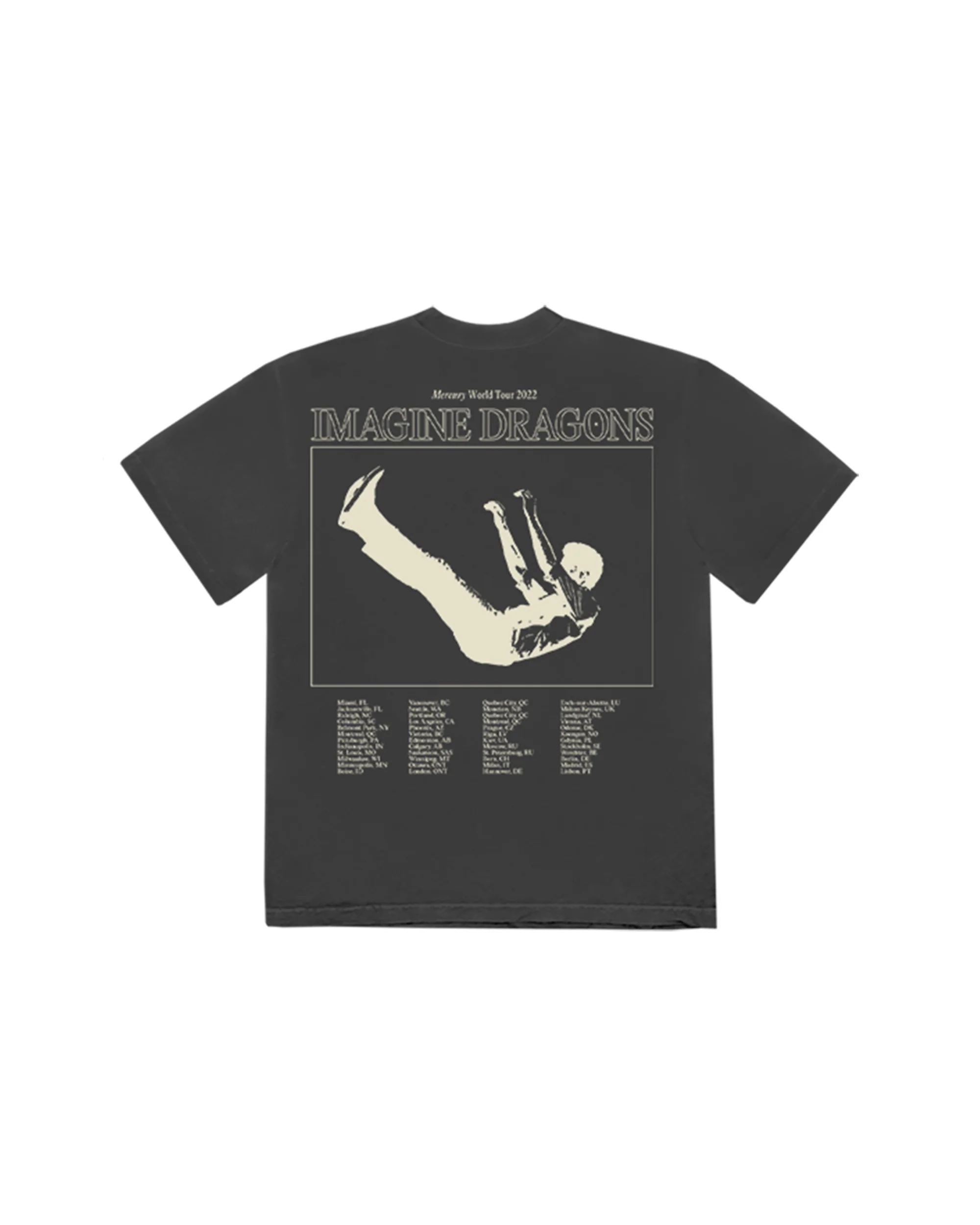 Mercury World Tour Dateback T-Shirt - Image 2
