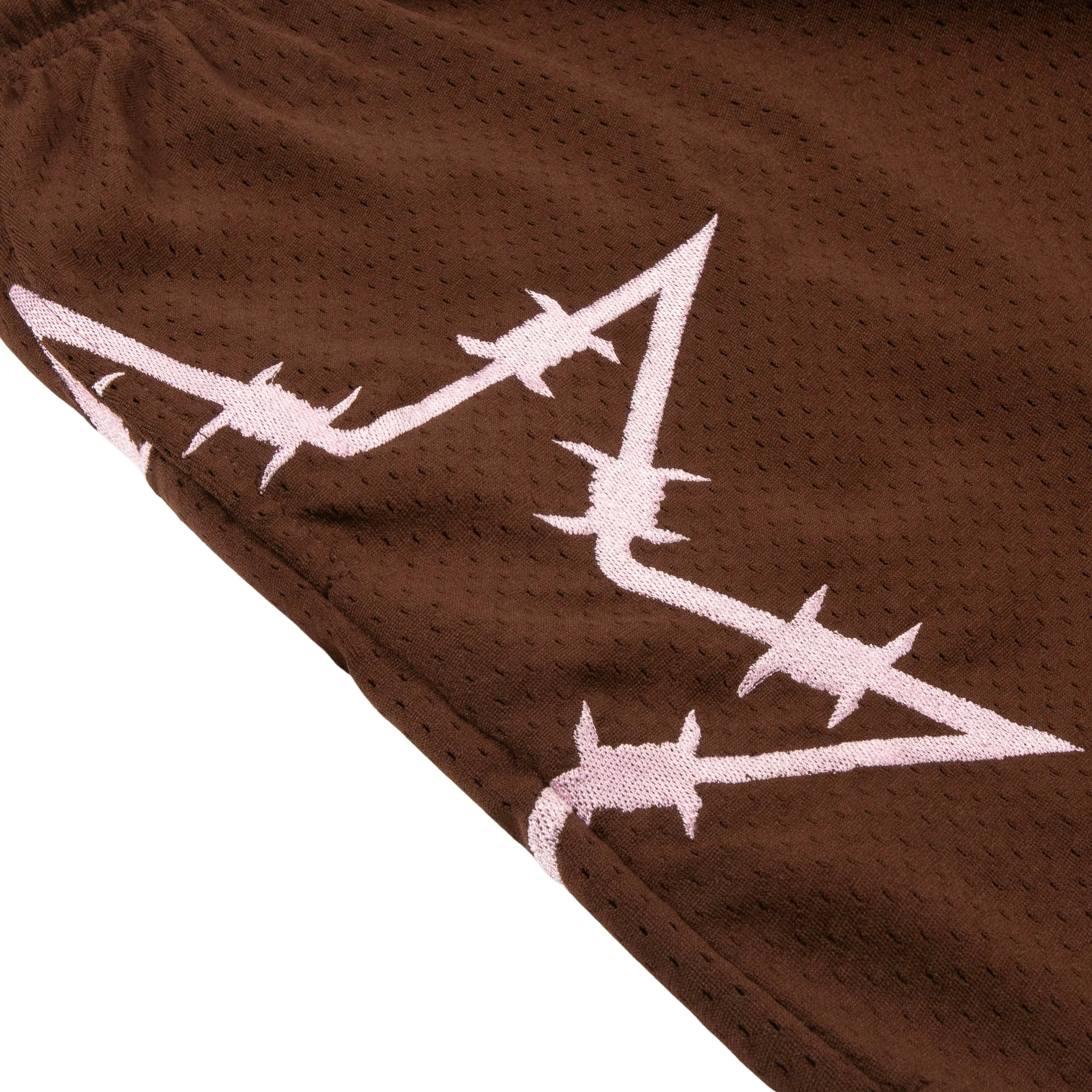 MESH SHORTS - BROWN - Image 3