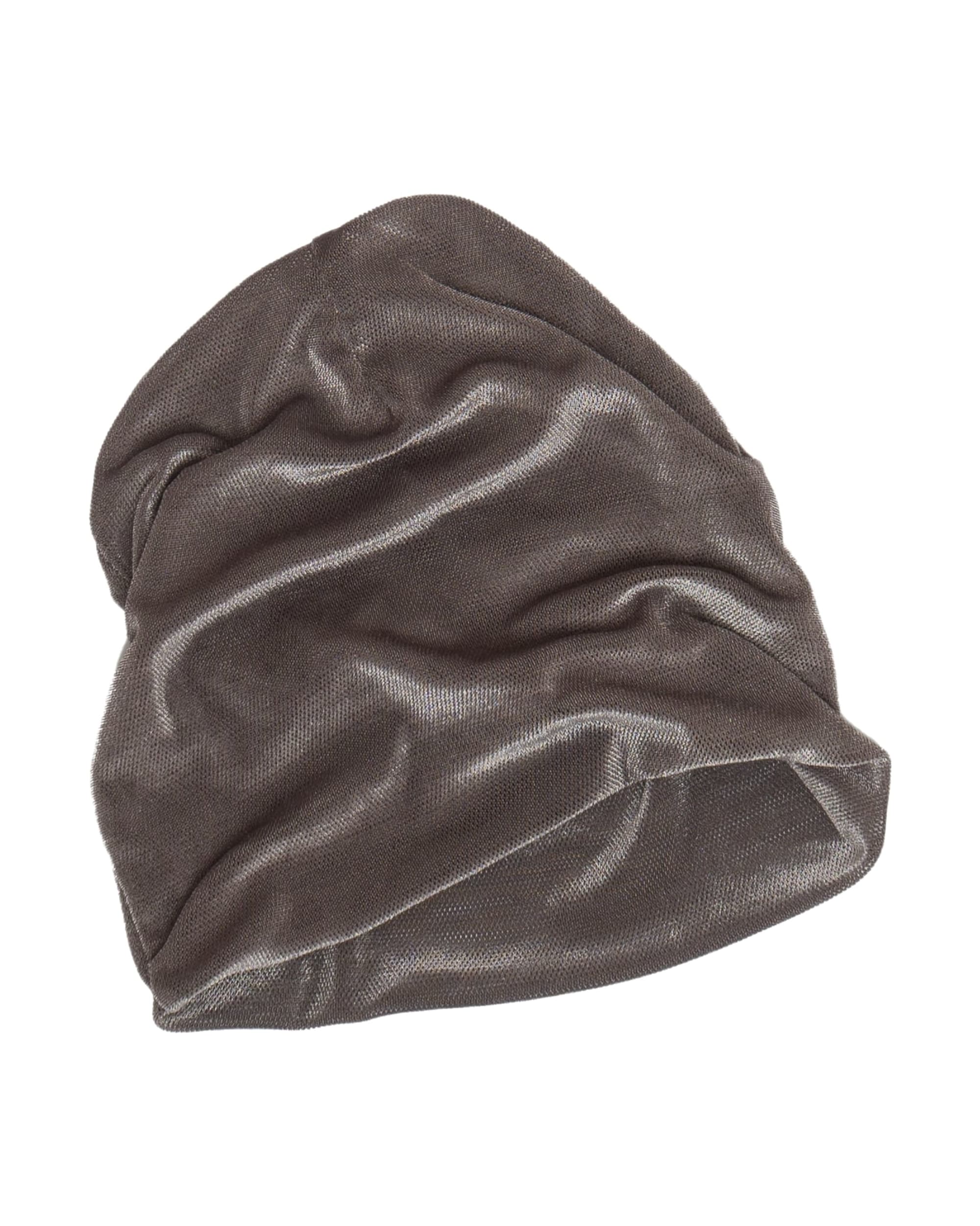 MESH VELOUR BEANIE - ORCHID