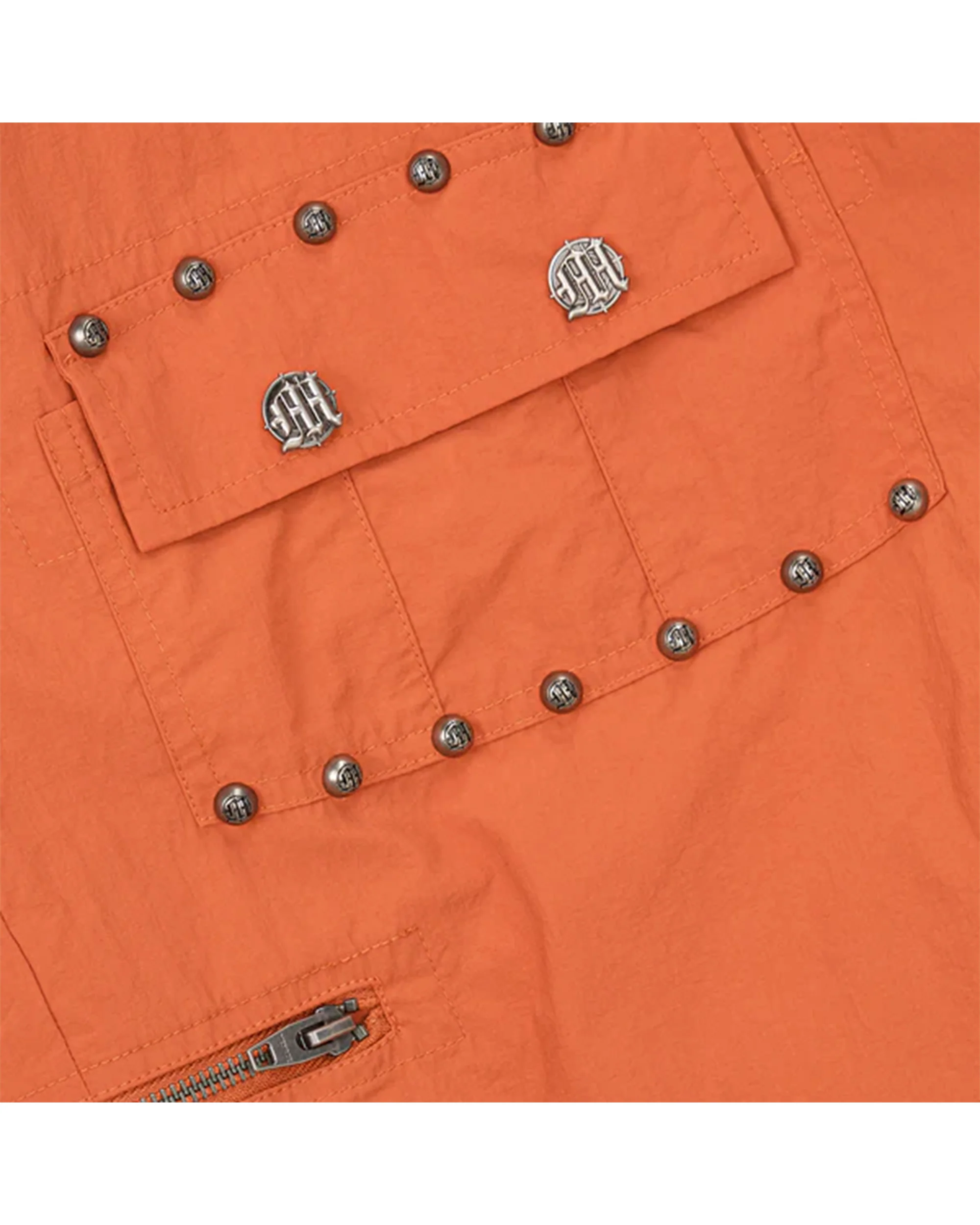 METAL RIVET NYLON PANTS - Image 8