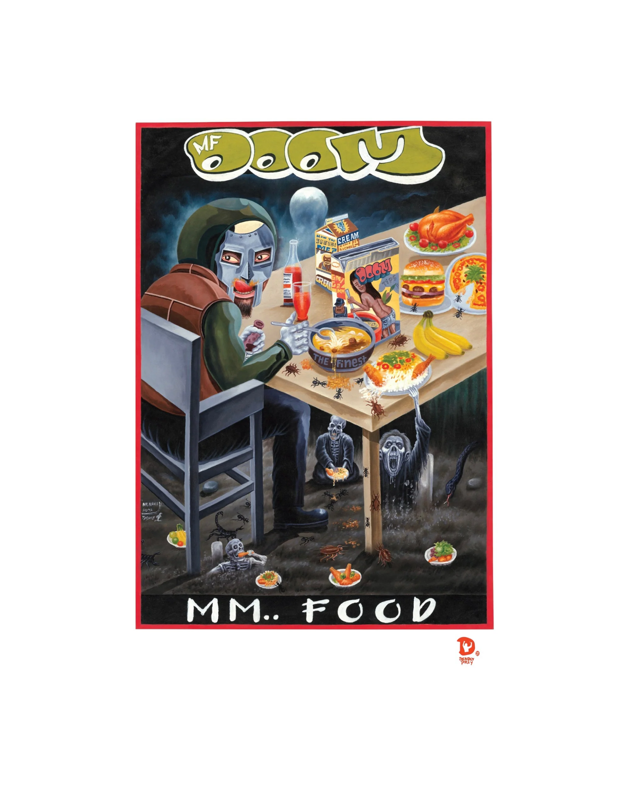 MF DOOM MM..FOOD (High Quality Print) - Mr. Nana Agyq