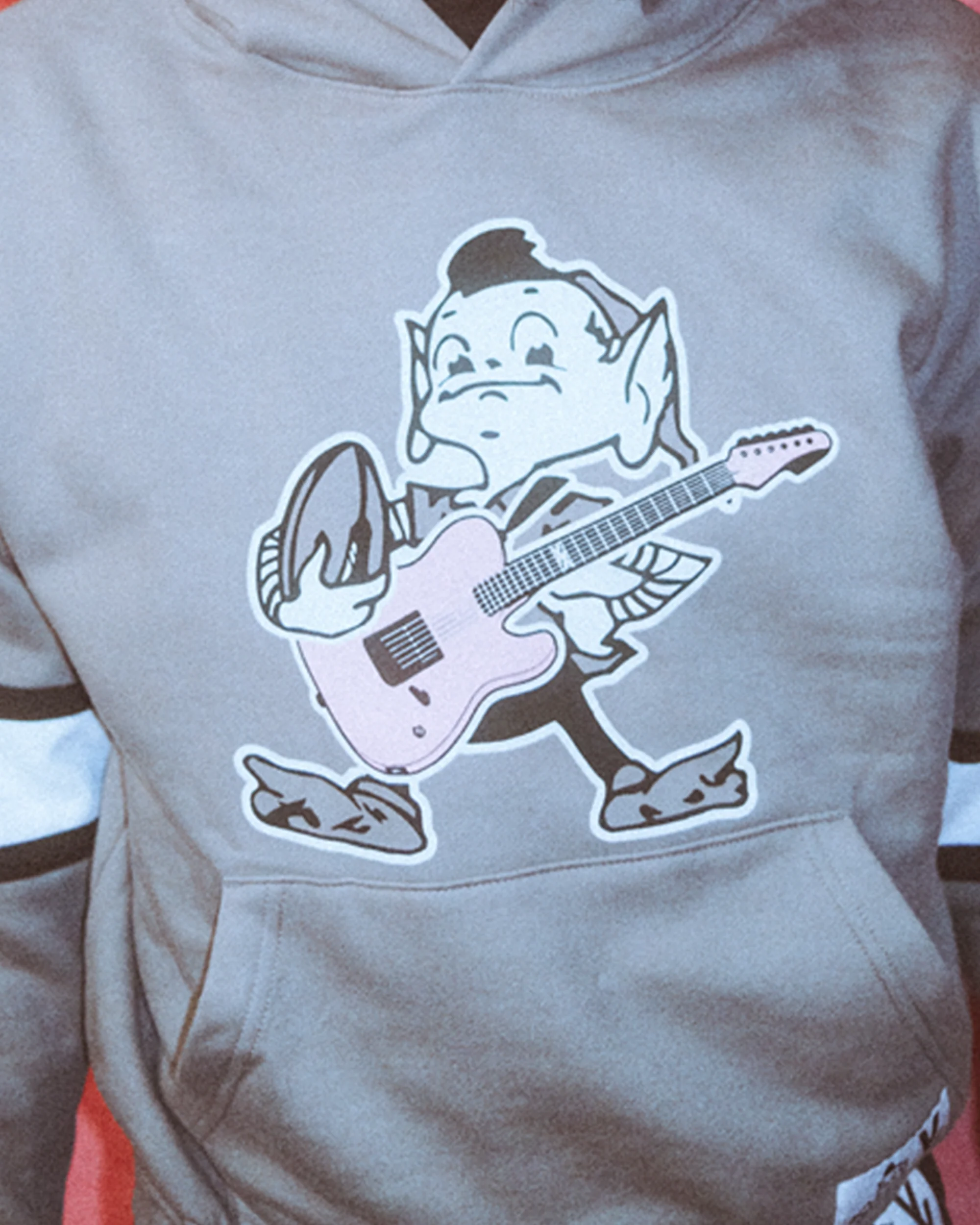 mgk x Cleveland Browns Grey Hoodie - Image 4