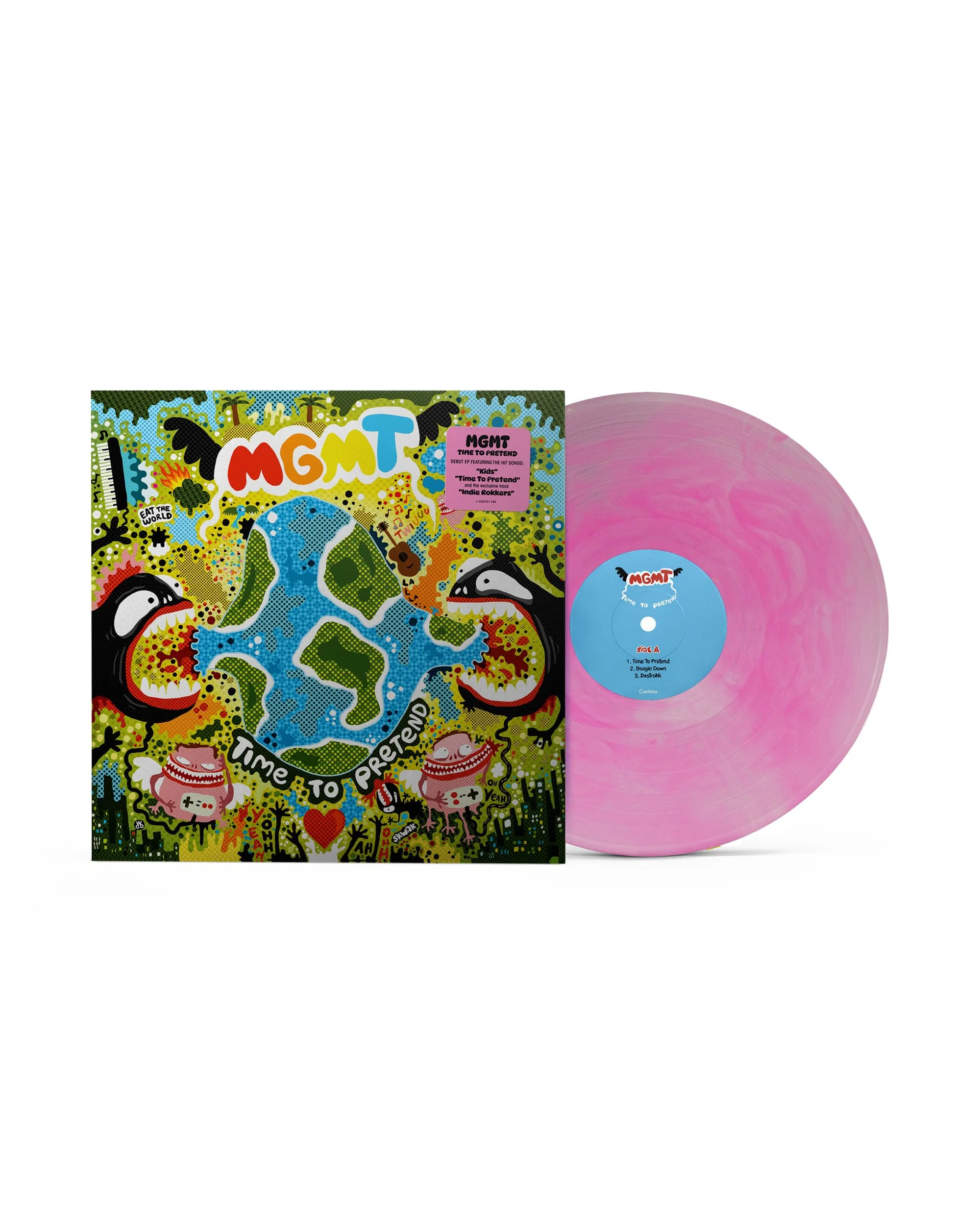 MGMT - 'Time to Pretend' EP (Pink Vinyl)