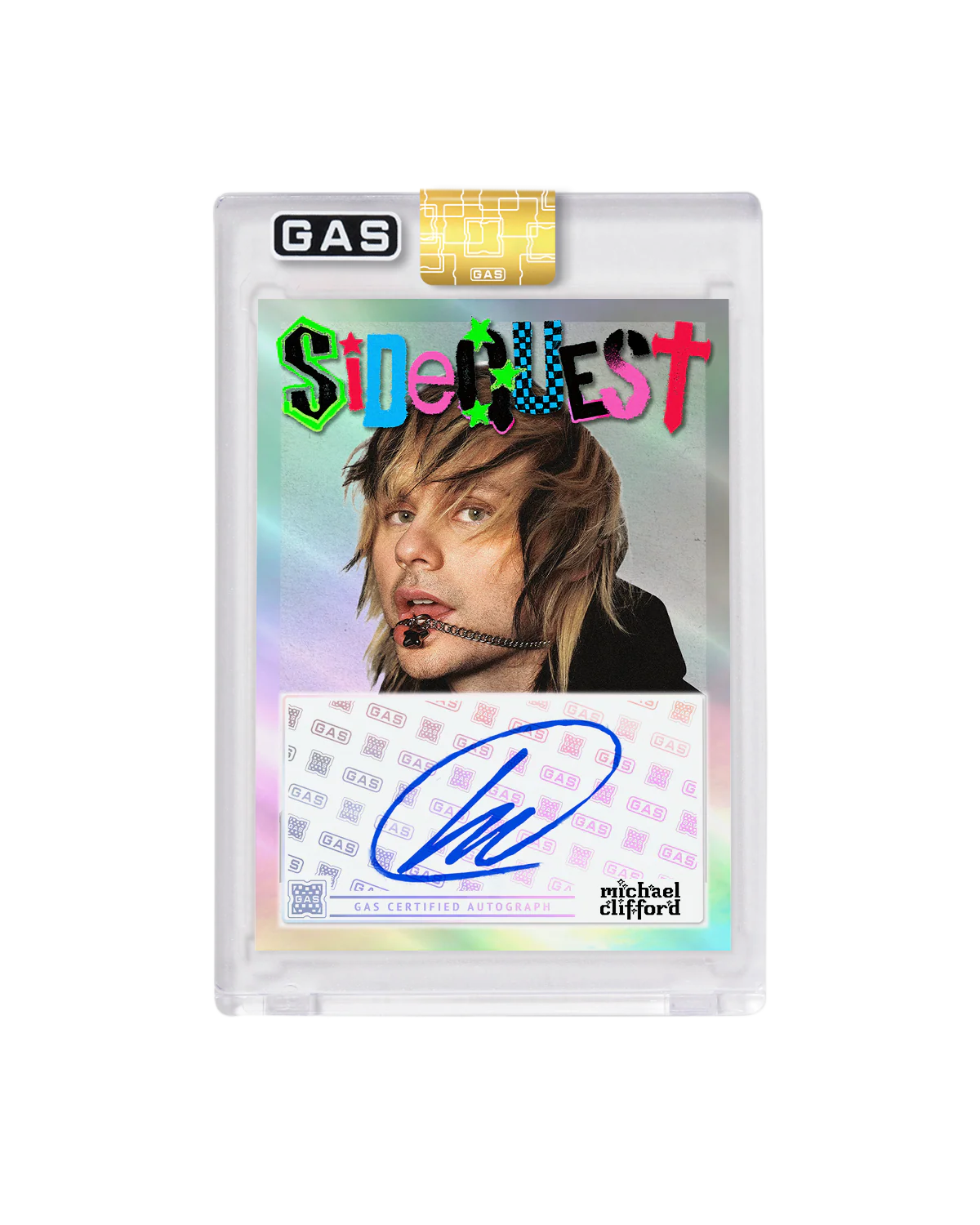 Michael Clifford x GAS Trading Card - Image 3