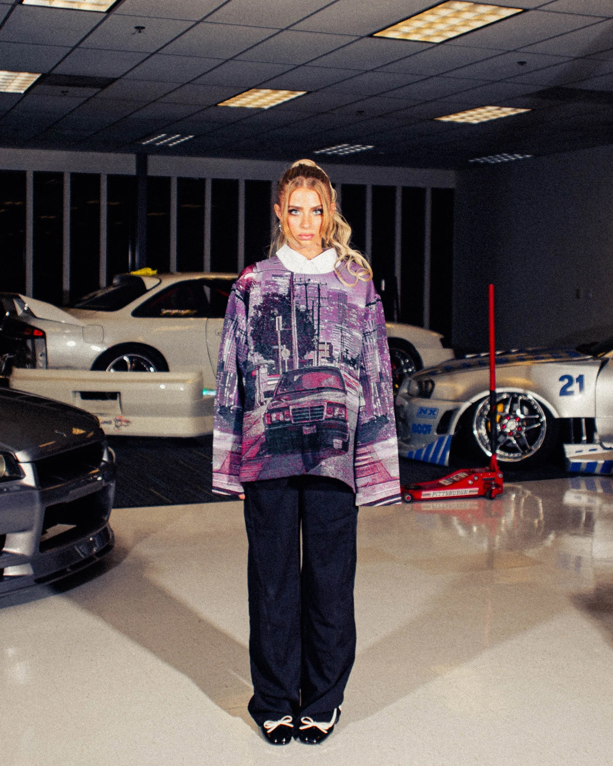 Midnight Merc Tapestry Sweater - Image 6