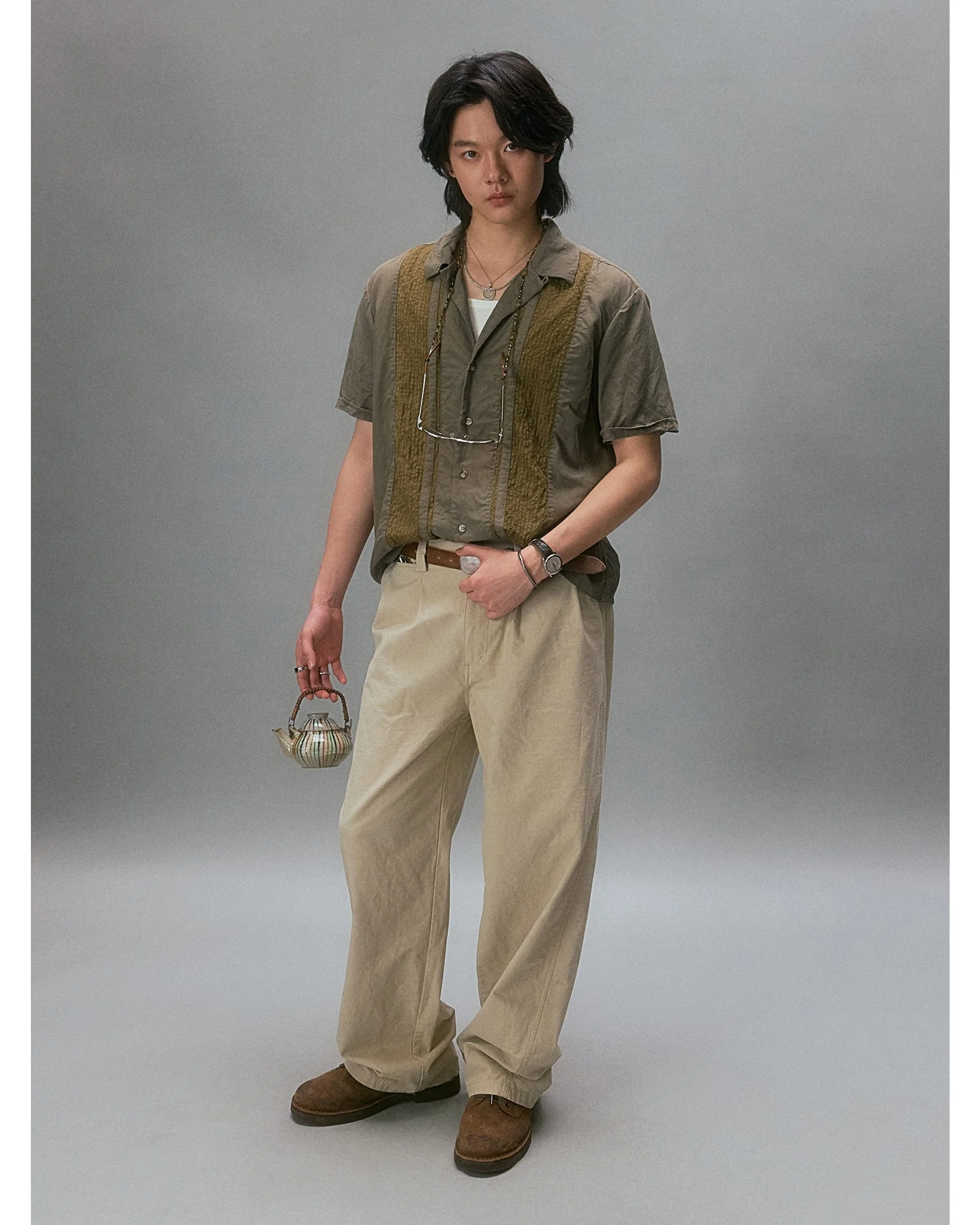 Minamiaoyama Relaxed Fit Comfort Chinos - Image 2