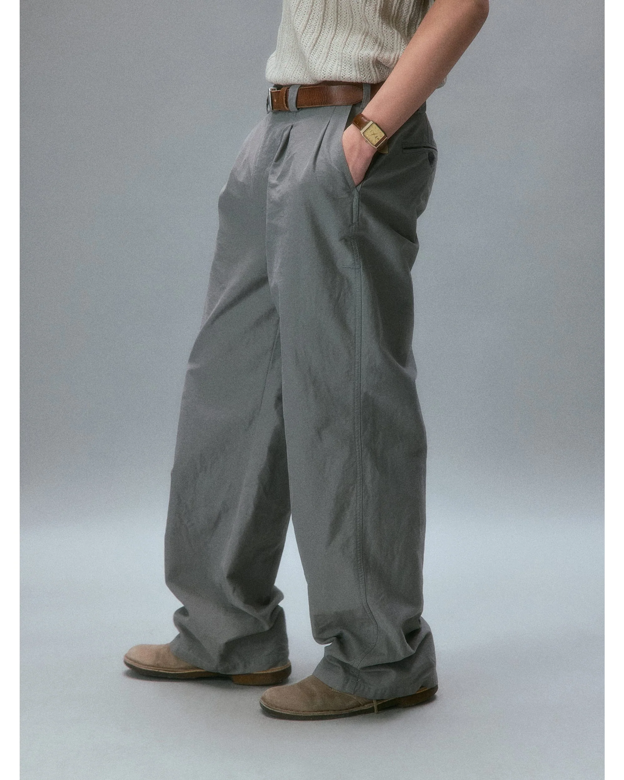 Minamiaoyama Relaxed Fit Comfort Chinos - Image 5