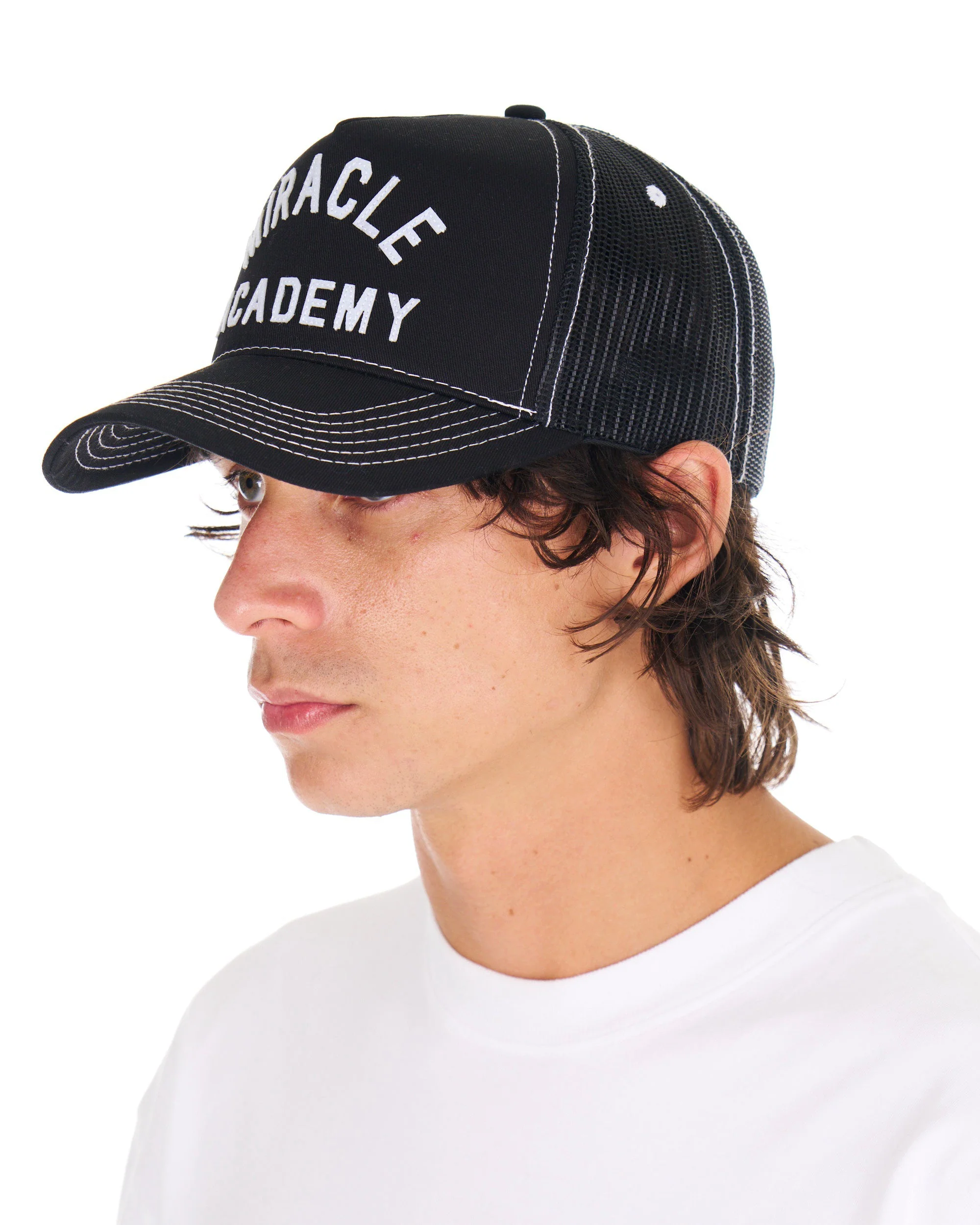 Miracle Academy Contrast Trucker Hat - Image 2