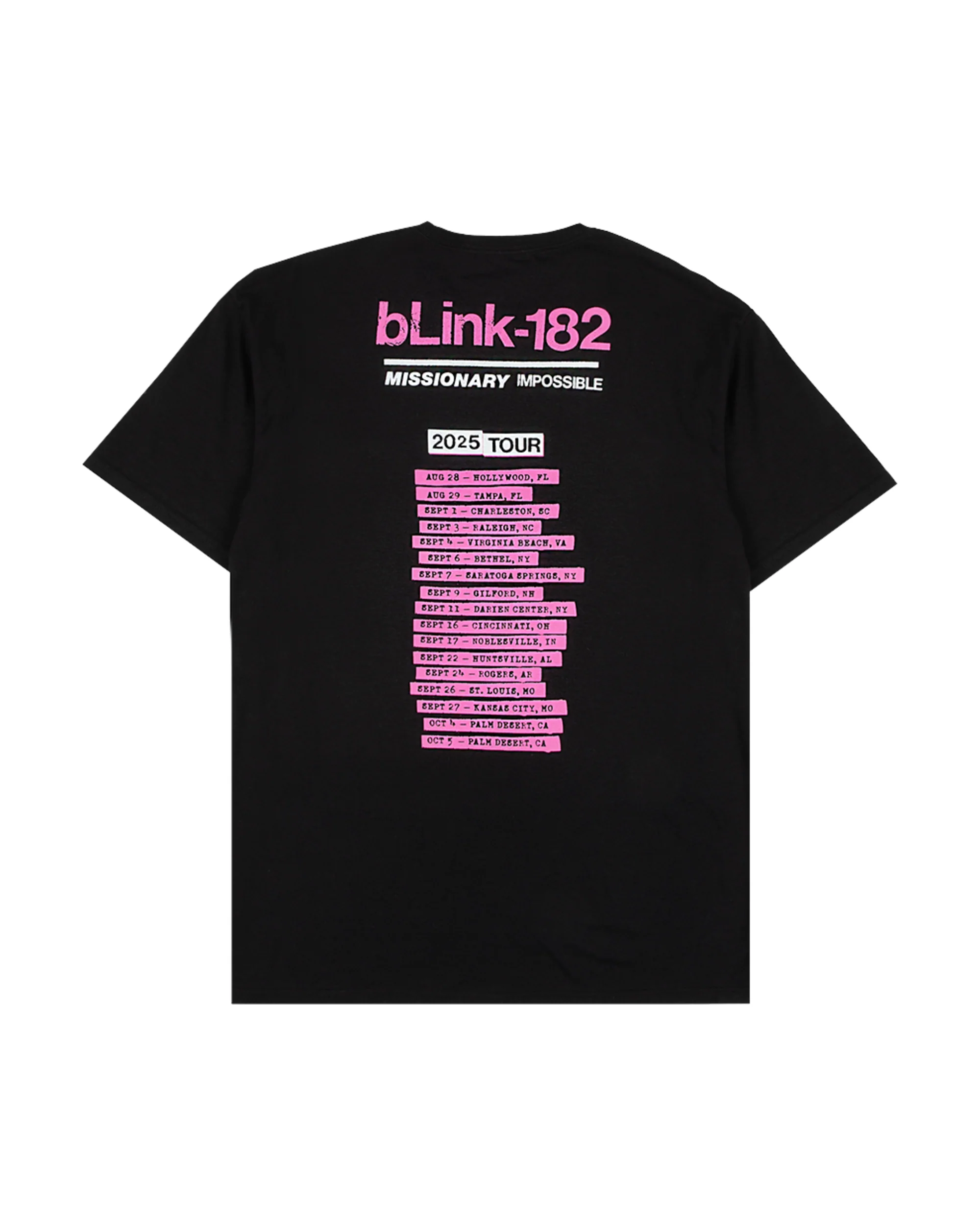 Missionary Impossible Tour Black T-Shirt - Image 2