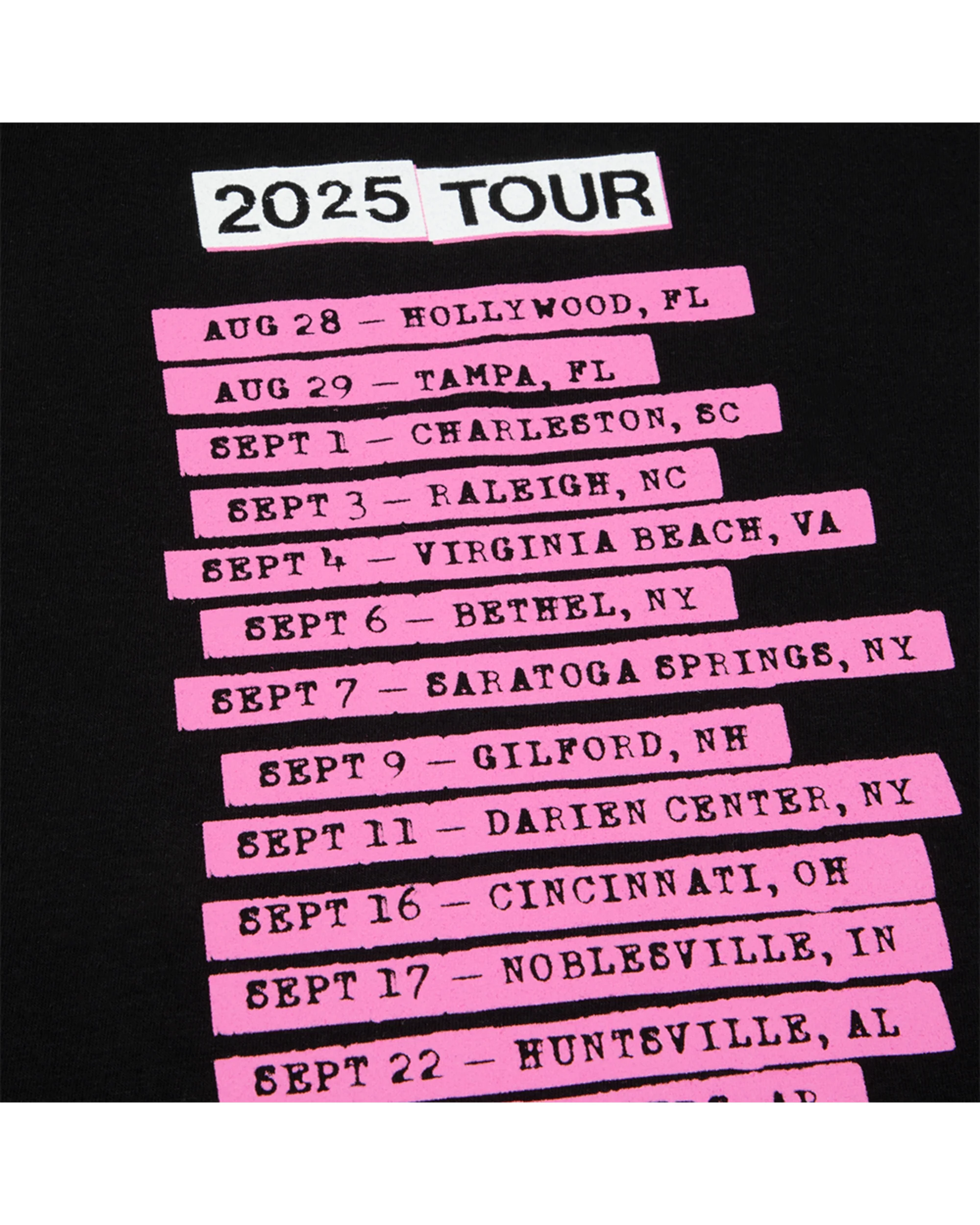 Missionary Impossible Tour Black T-Shirt - Image 4