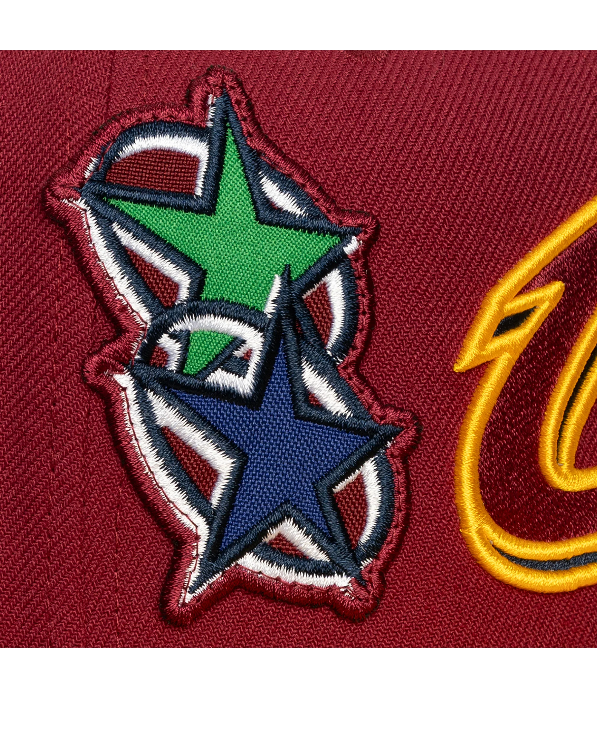 Mitchell & Ness x Billie Eilish Cleveland Cavaliers NBA B.E. Patch Snapback - Image 7