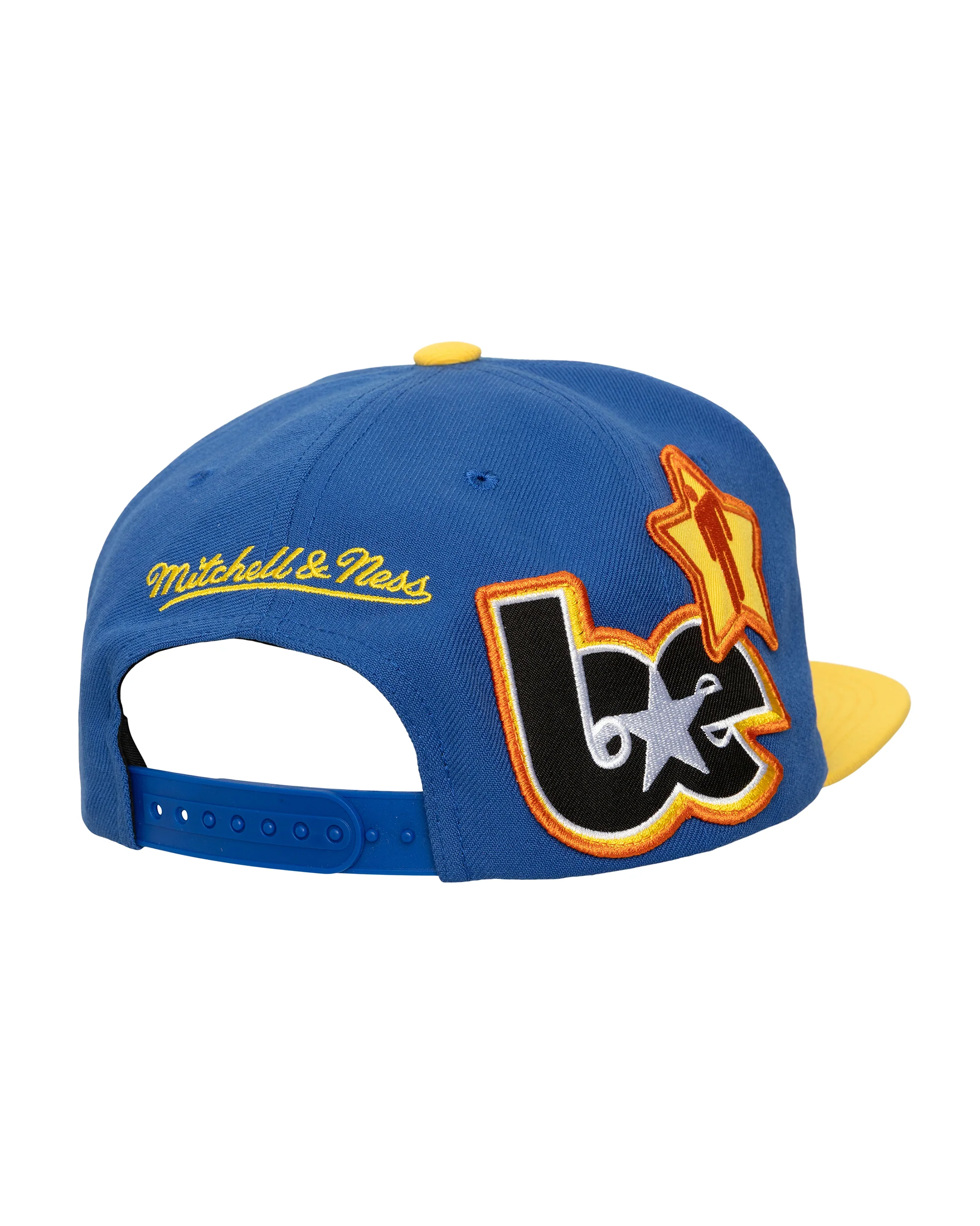 Mitchell & Ness x Billie Eilish Golden State Warriors NBA B.E. Patch Snapback - Image 4