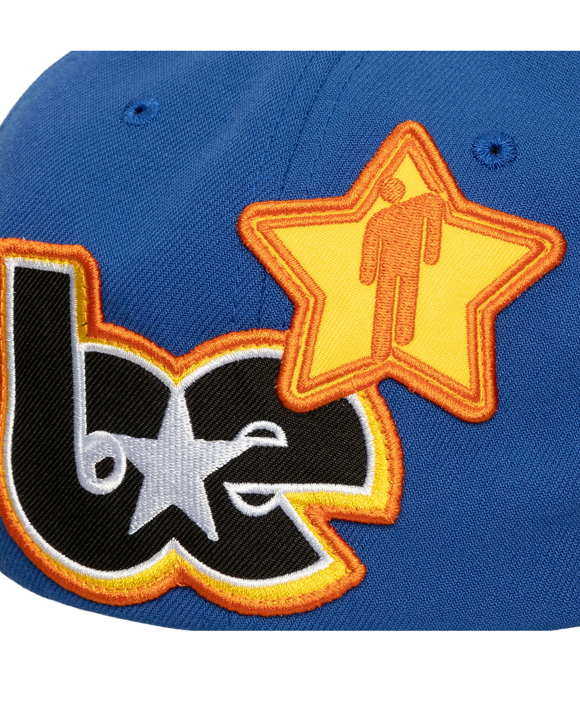 Mitchell & Ness x Billie Eilish Golden State Warriors NBA B.E. Patch Snapback - Image 5