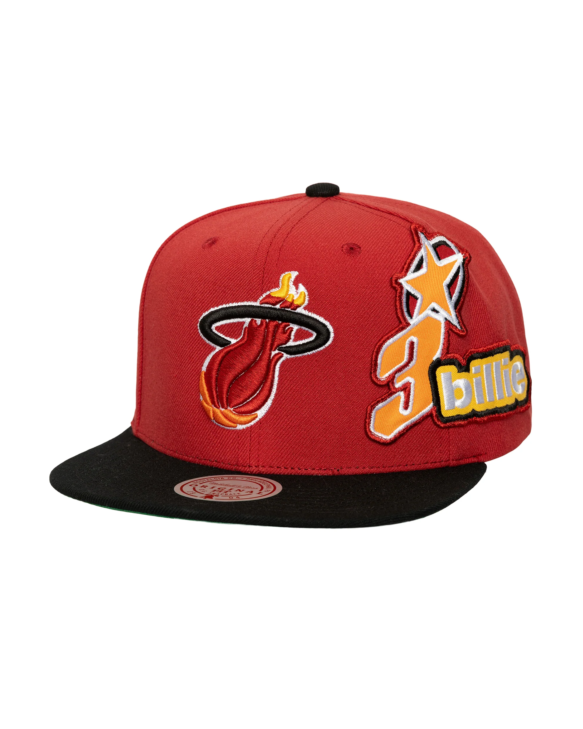 Mitchell & Ness x Billie Eilish Miami Heat NBA B.E. Patch Snapback