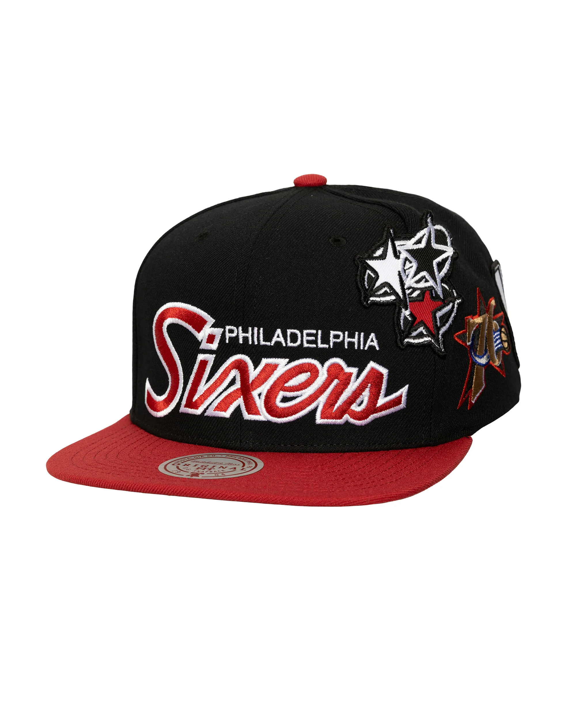 Mitchell & Ness x Billie Eilish Philadelphia 76ers NBA B.E. Patch Snapback