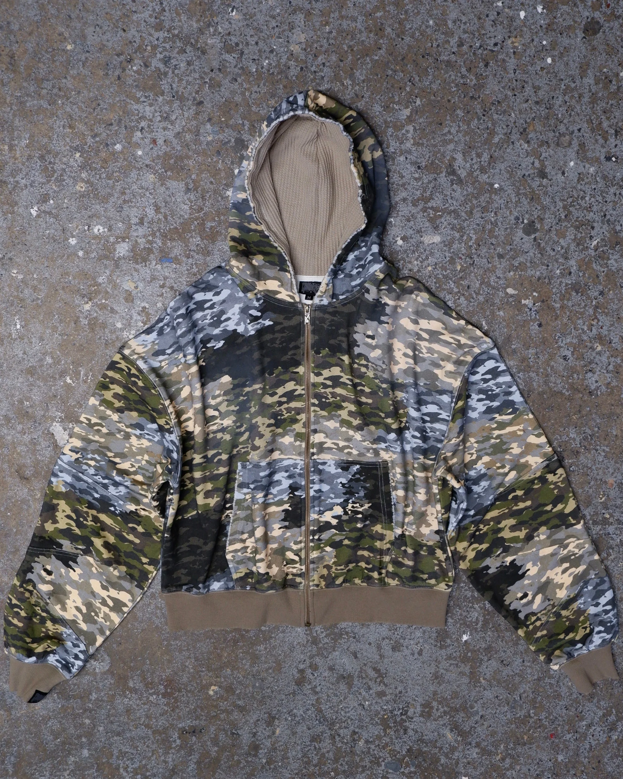 Mixed Camo Hoodie - Image 4
