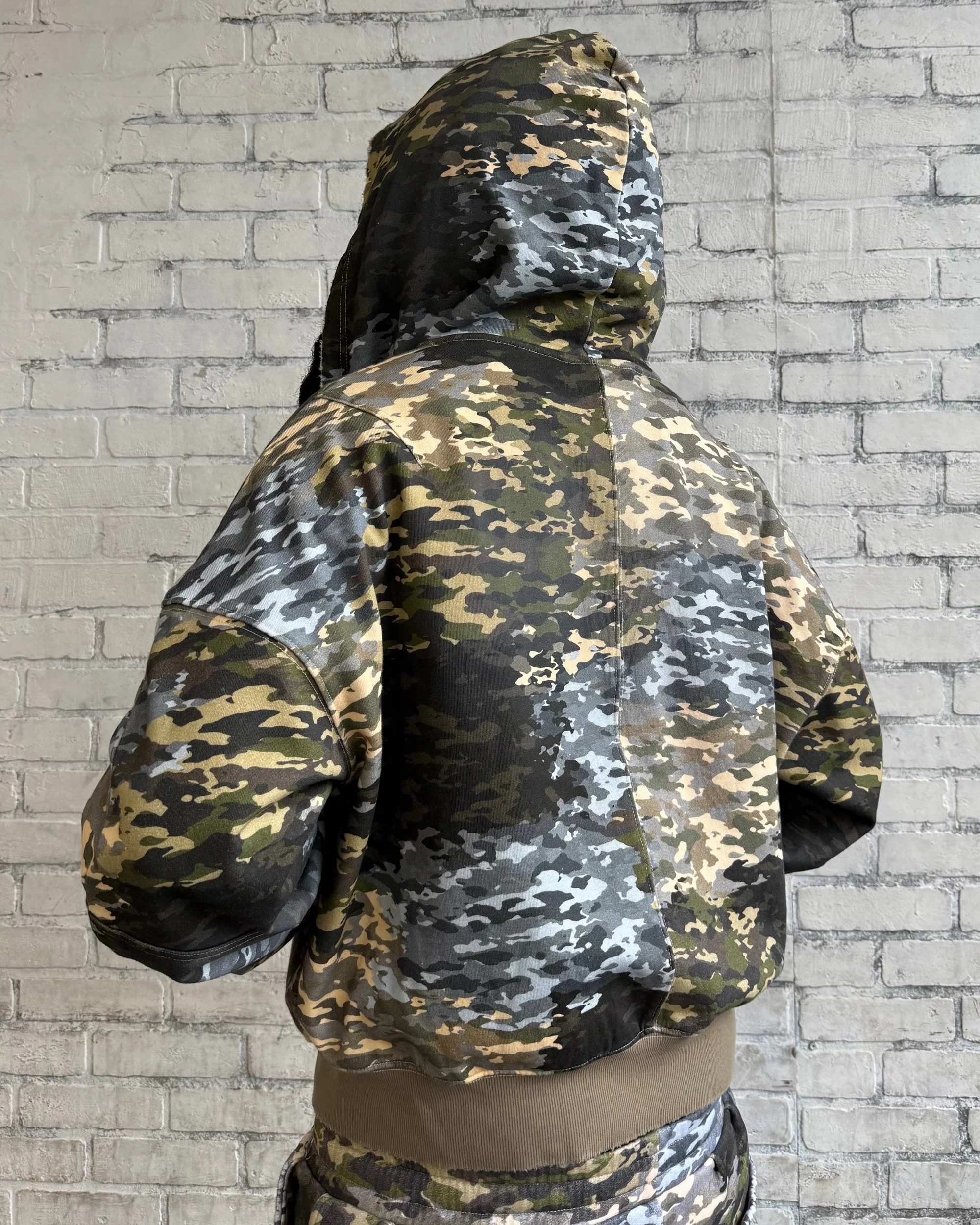 Mixed Camo Hoodie - Image 6