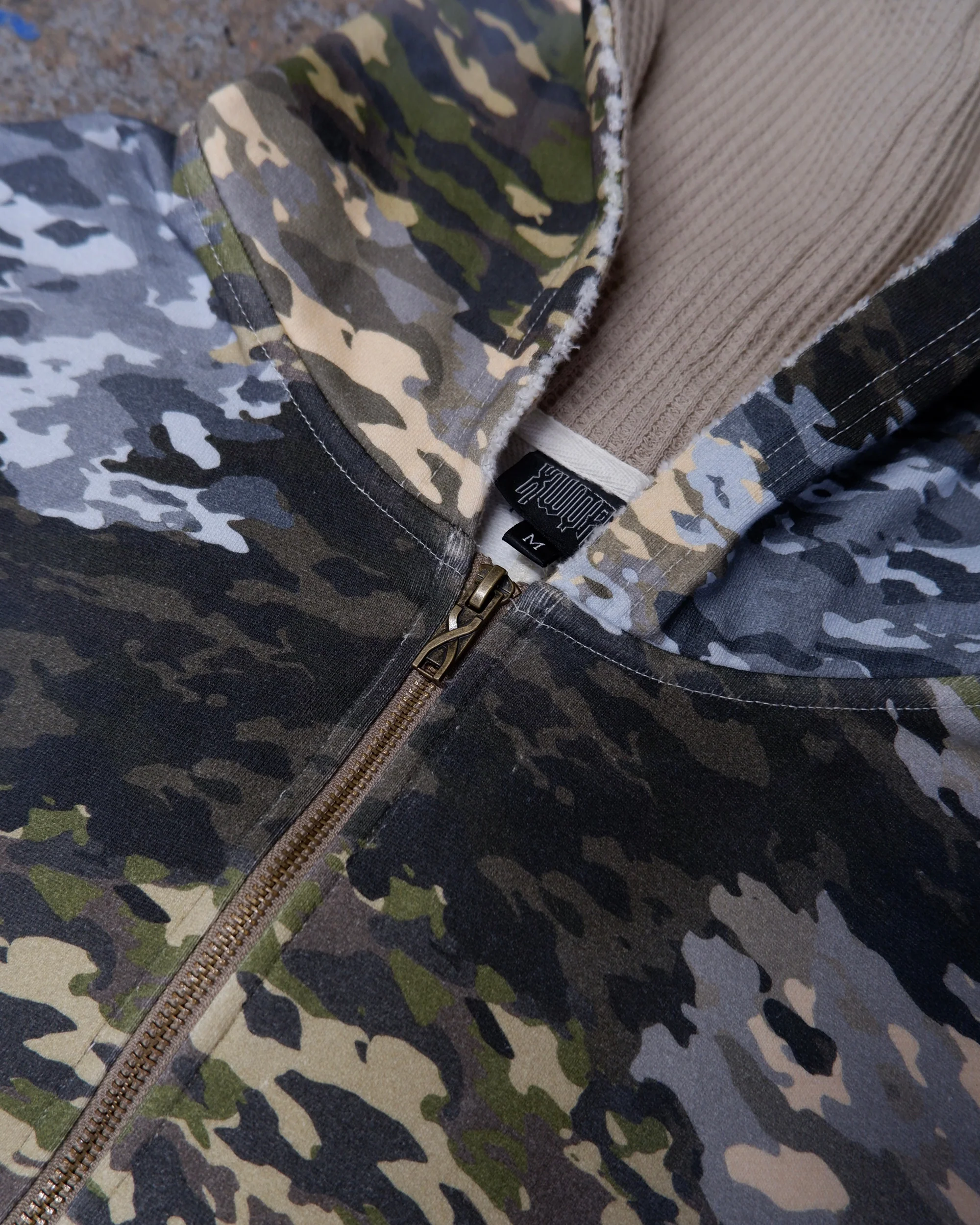 Mixed Camo Hoodie - Image 7