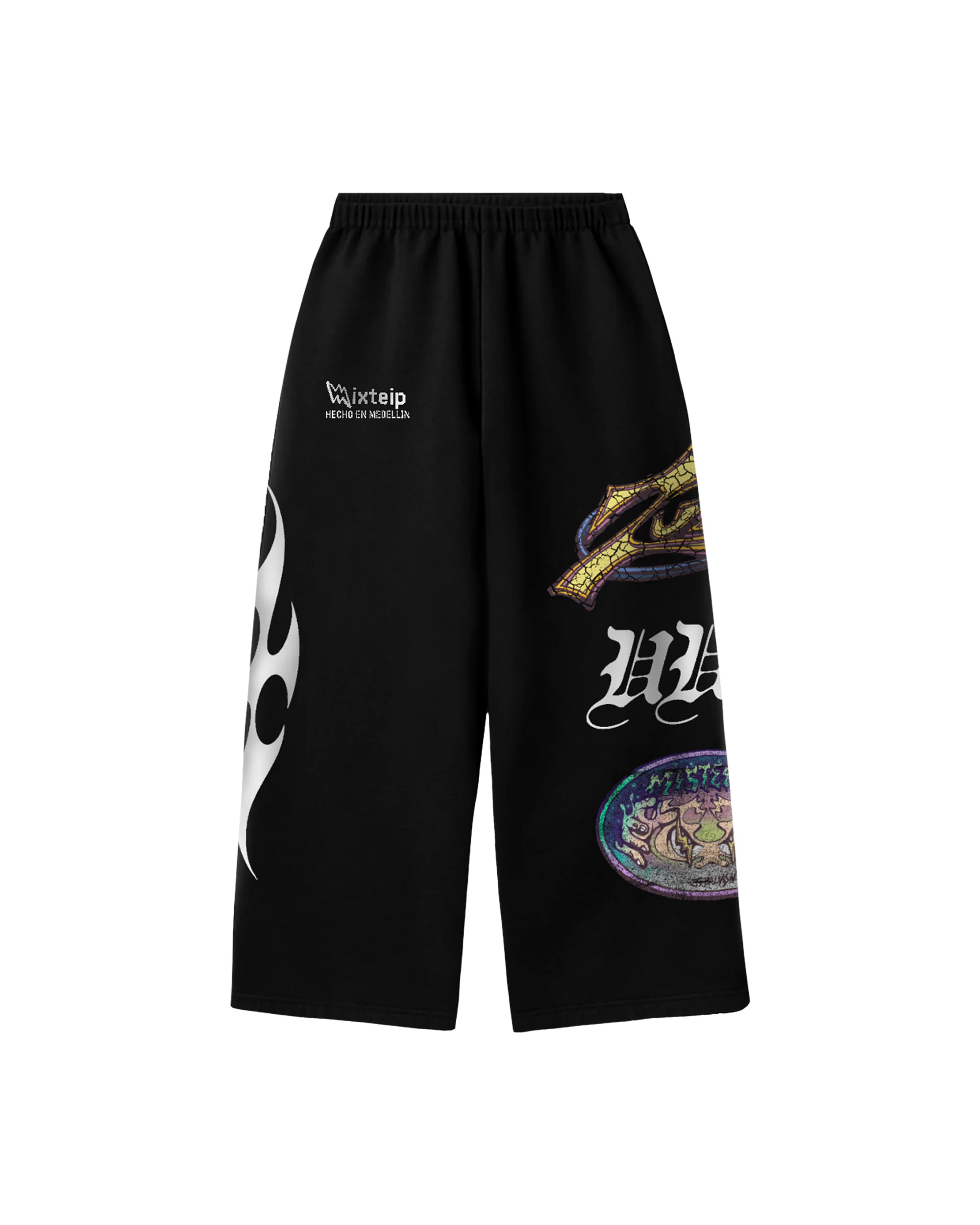 MIXTEIP BLACK SWEATPANTS