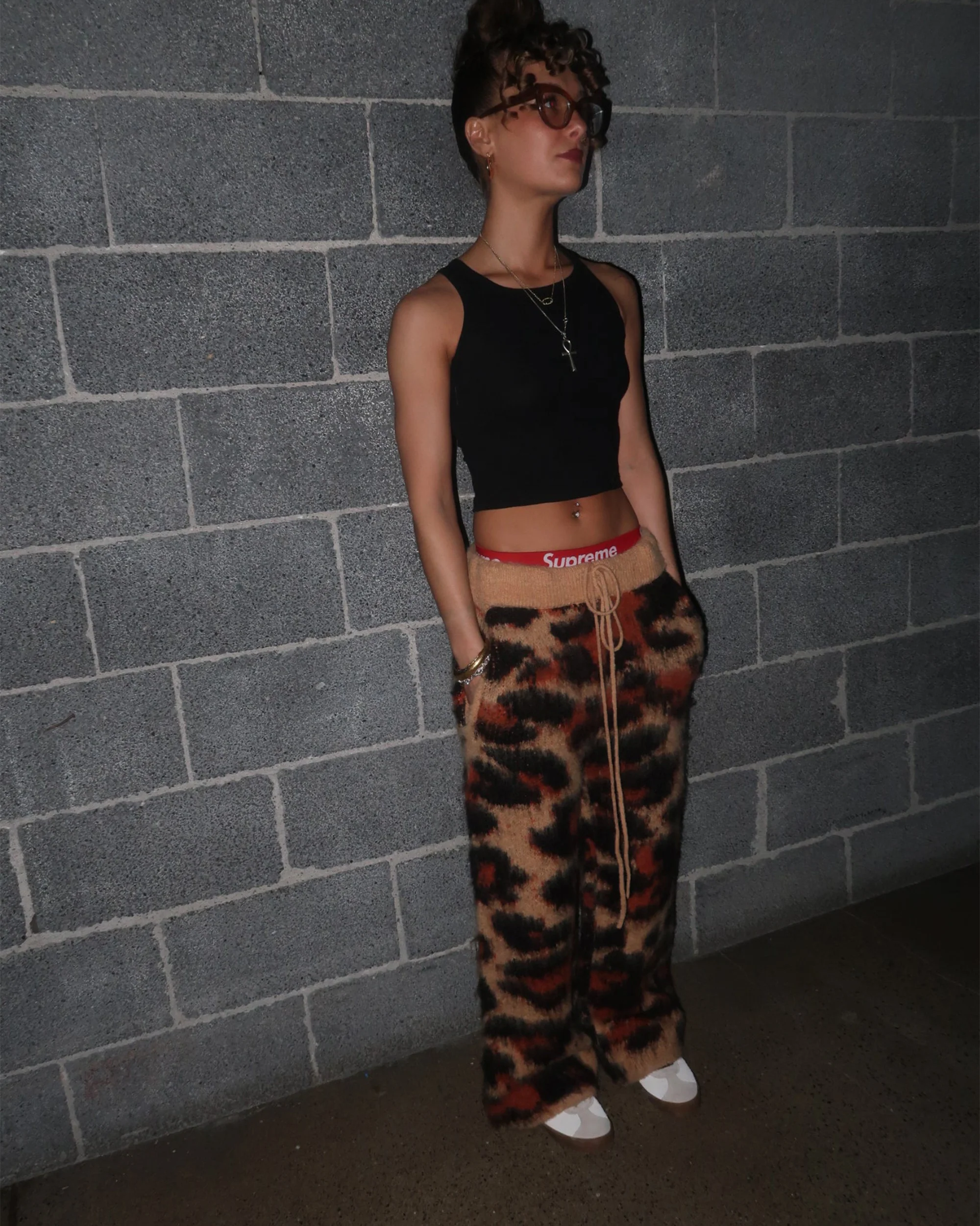 Mohair Cheetah Pants - Image 3