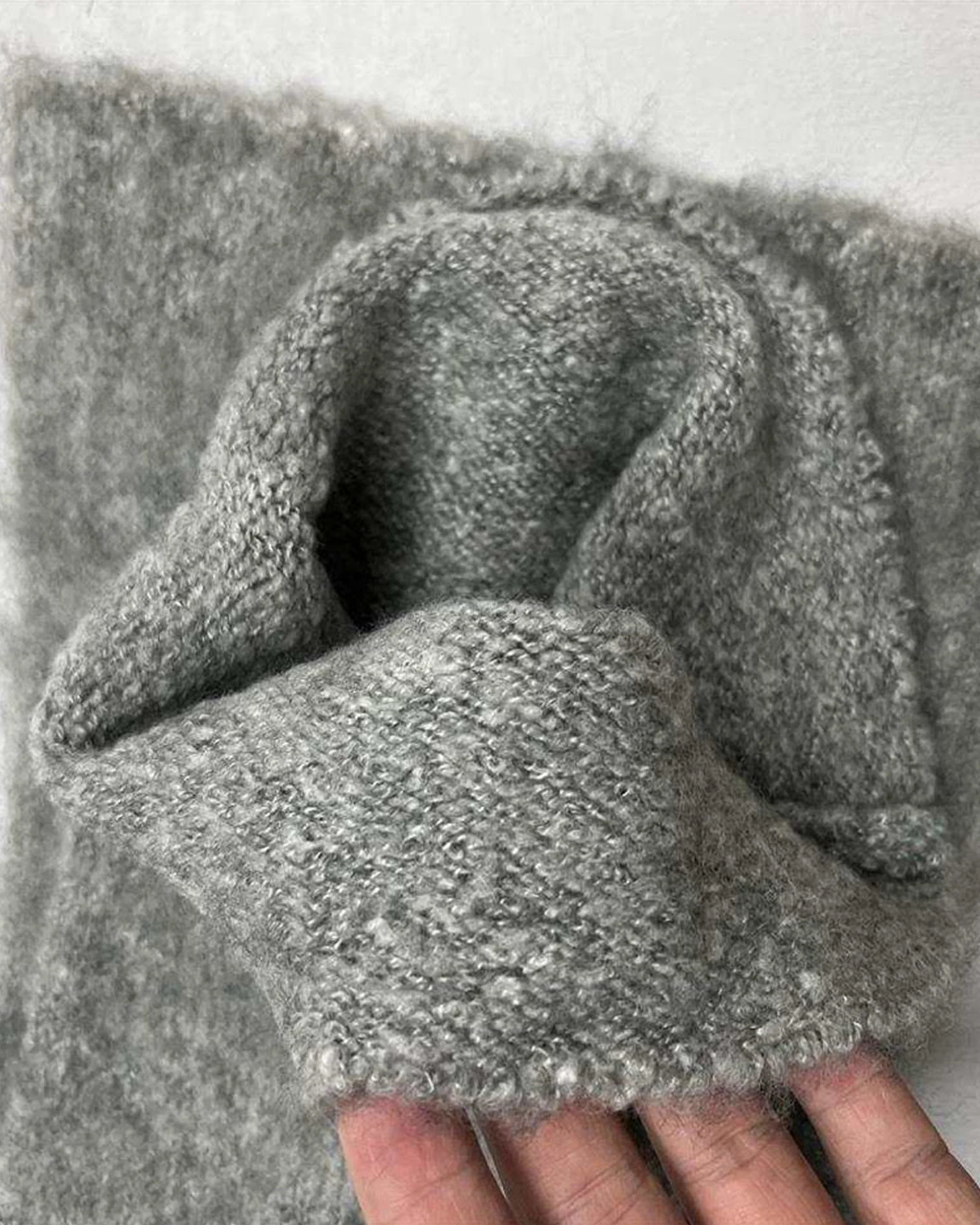 Mohair Pants Grey - Image 5