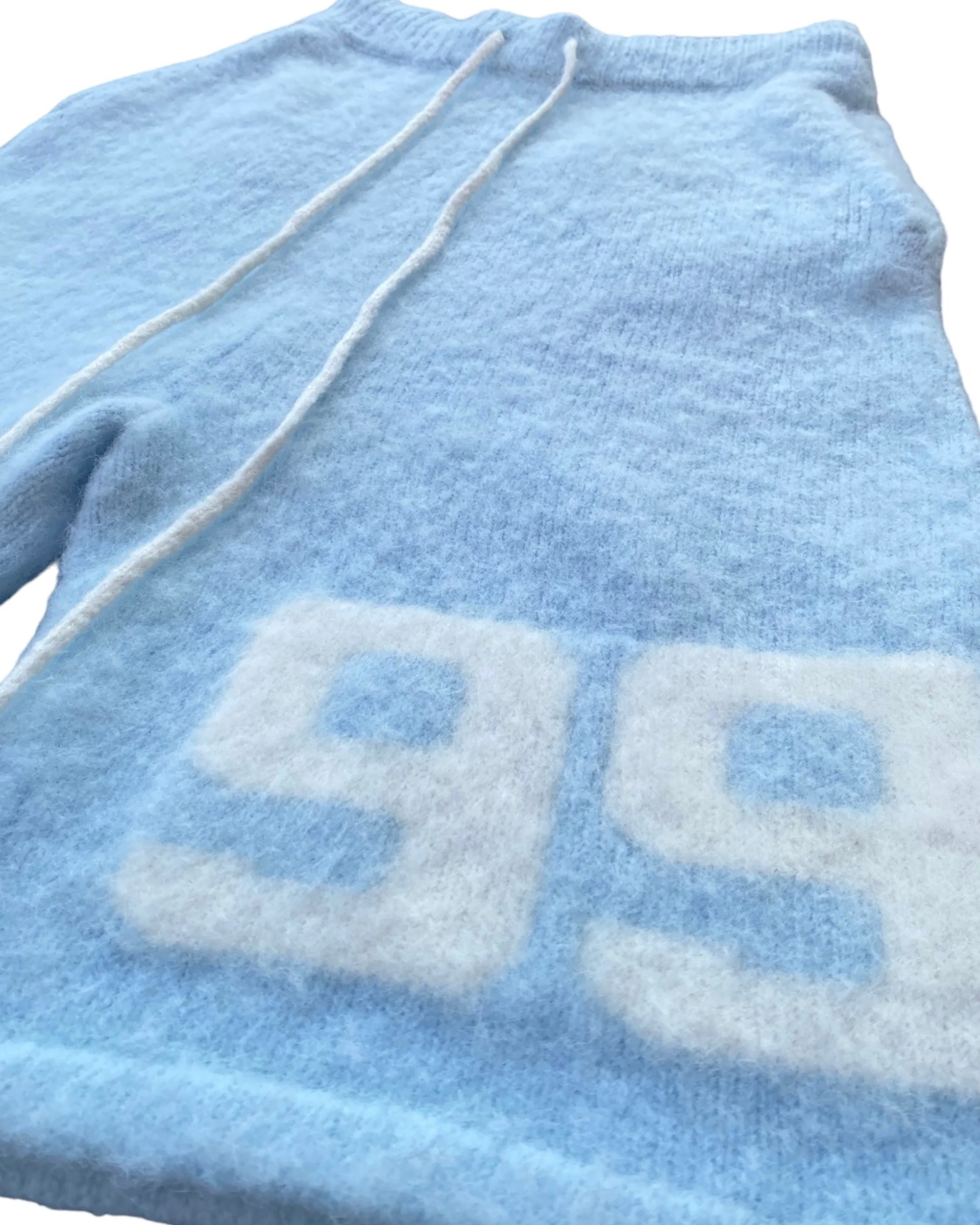 Mohair Shorts Baby Blue - Image 4