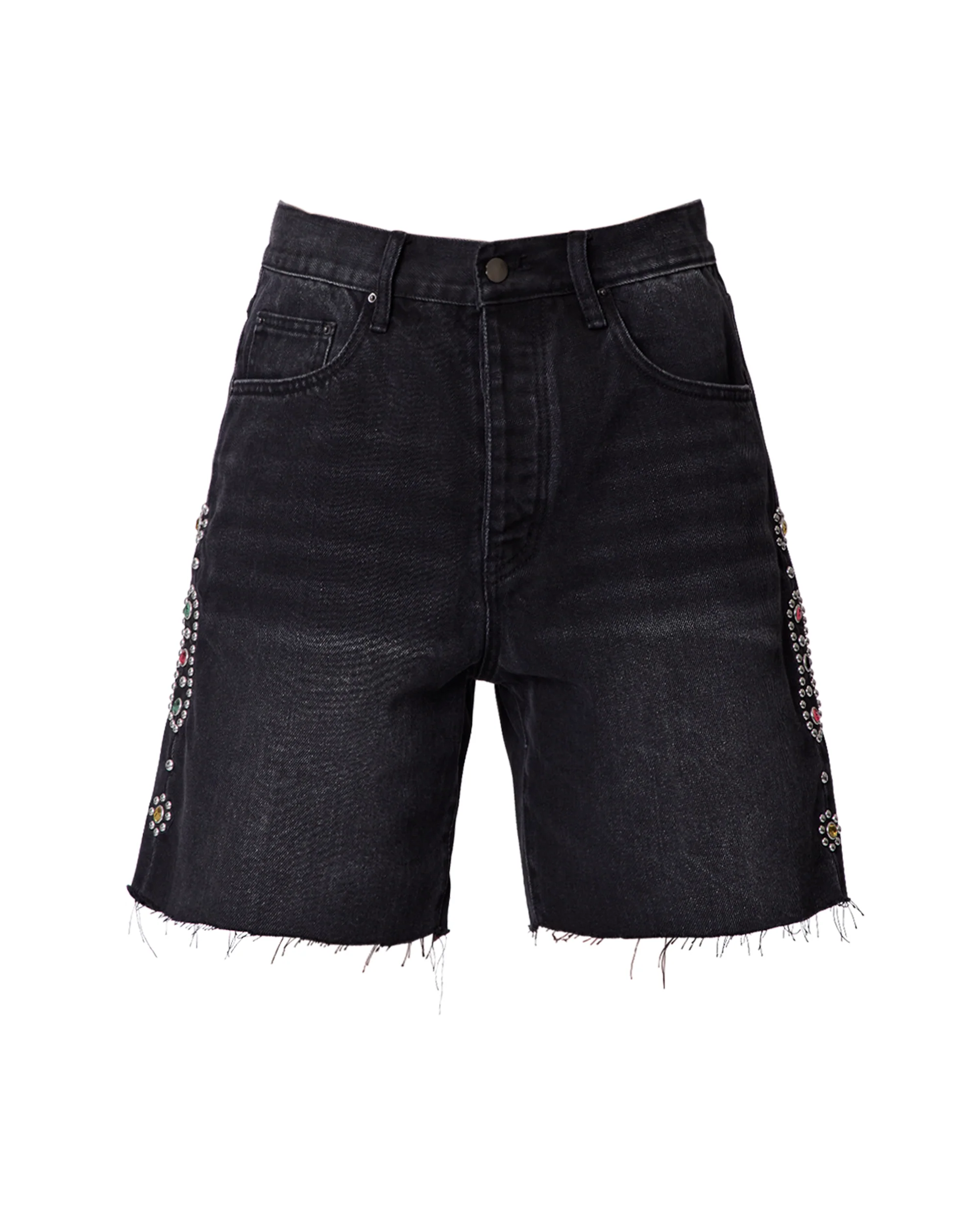 Mojave Denim Shorts - Black