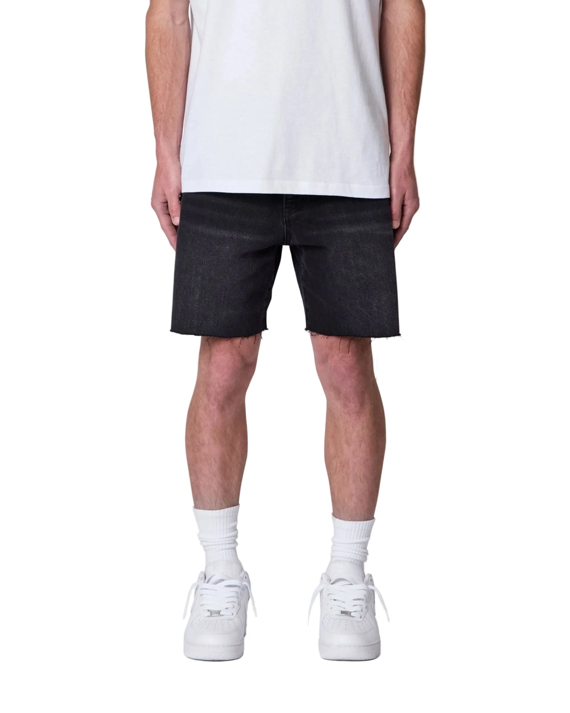 Mojave Denim Shorts - Black - Image 2