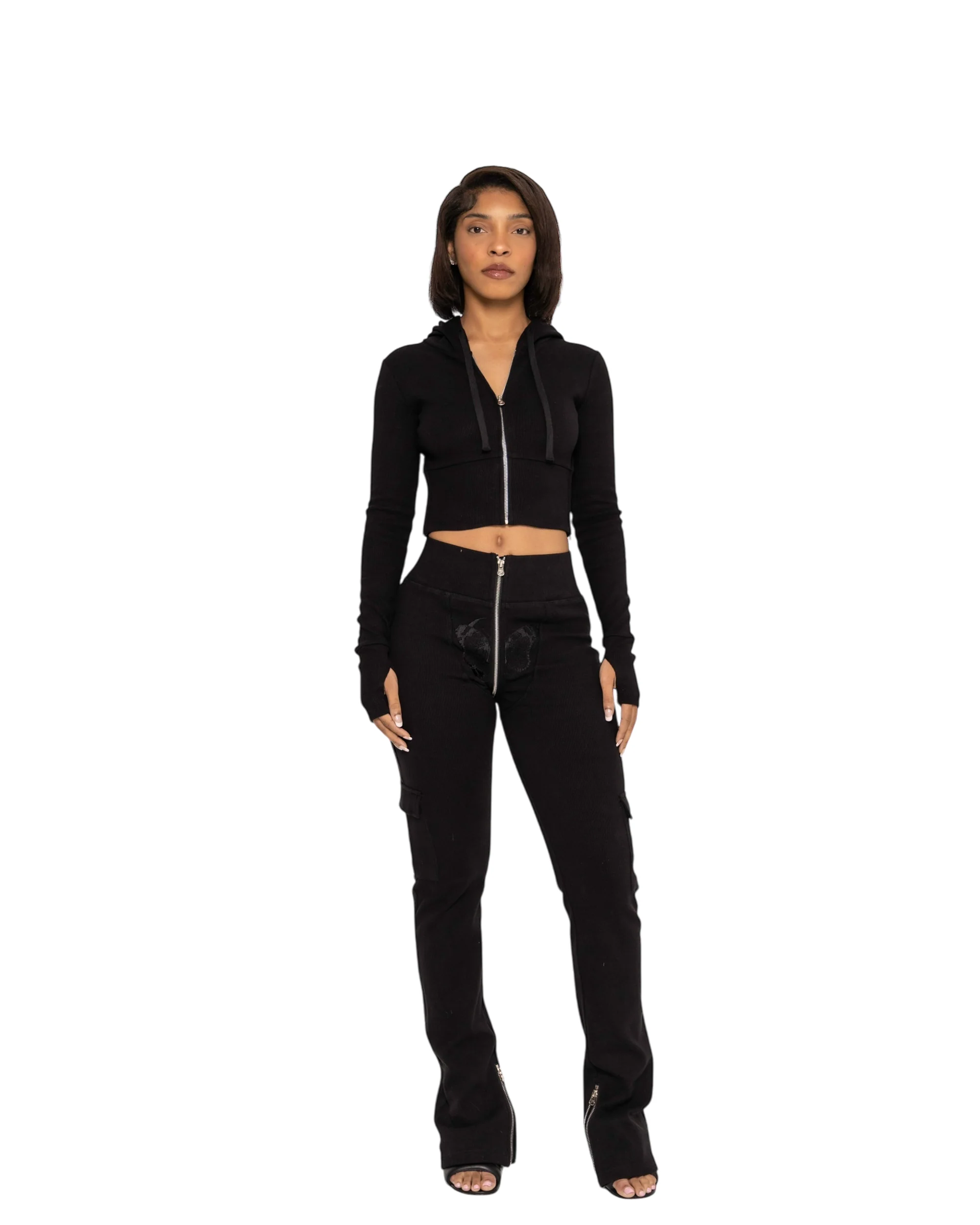 MONOCHROMATIC UZIP PANTS - Image 2