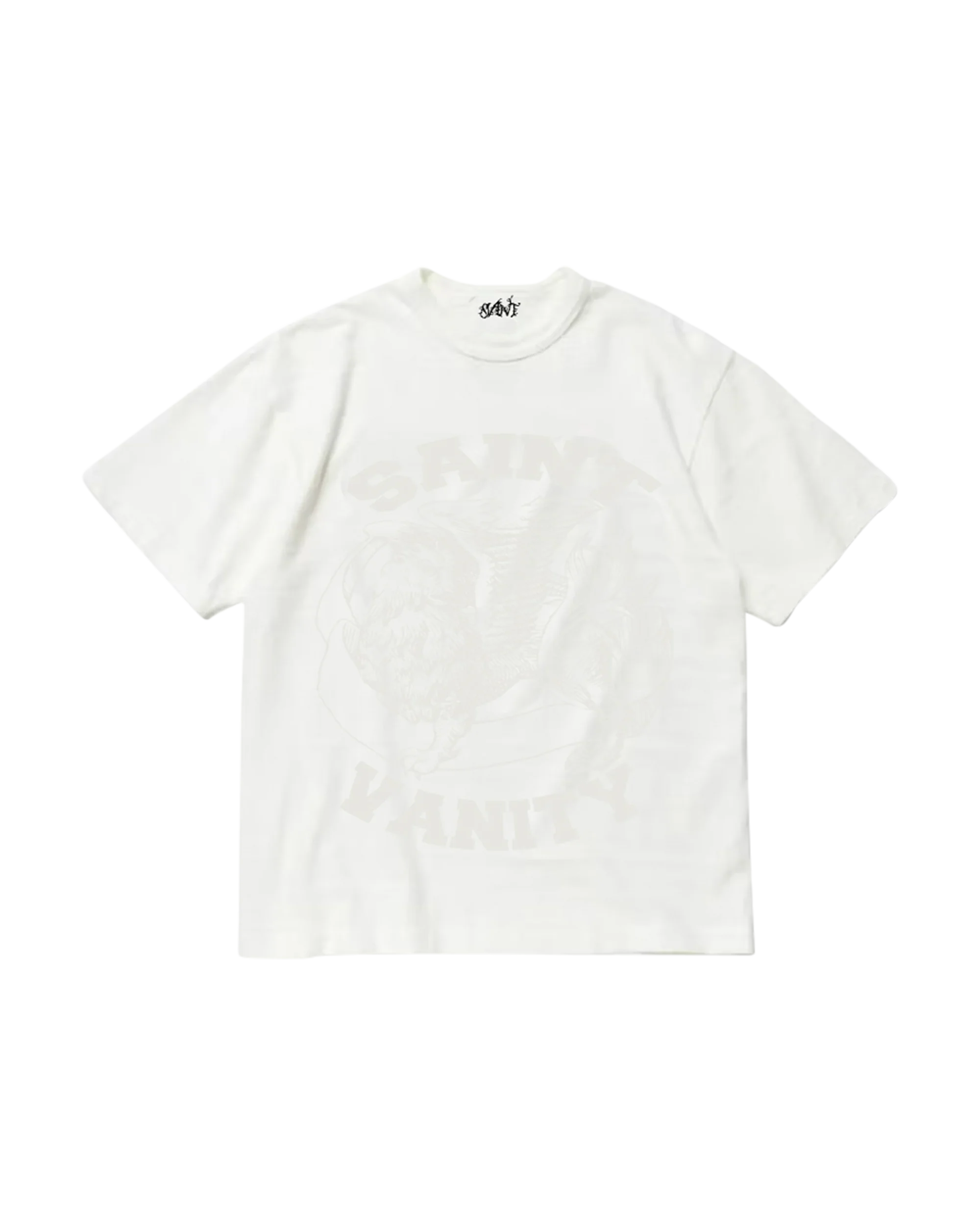 MONOCROMATIC WHITE T-SHIRT