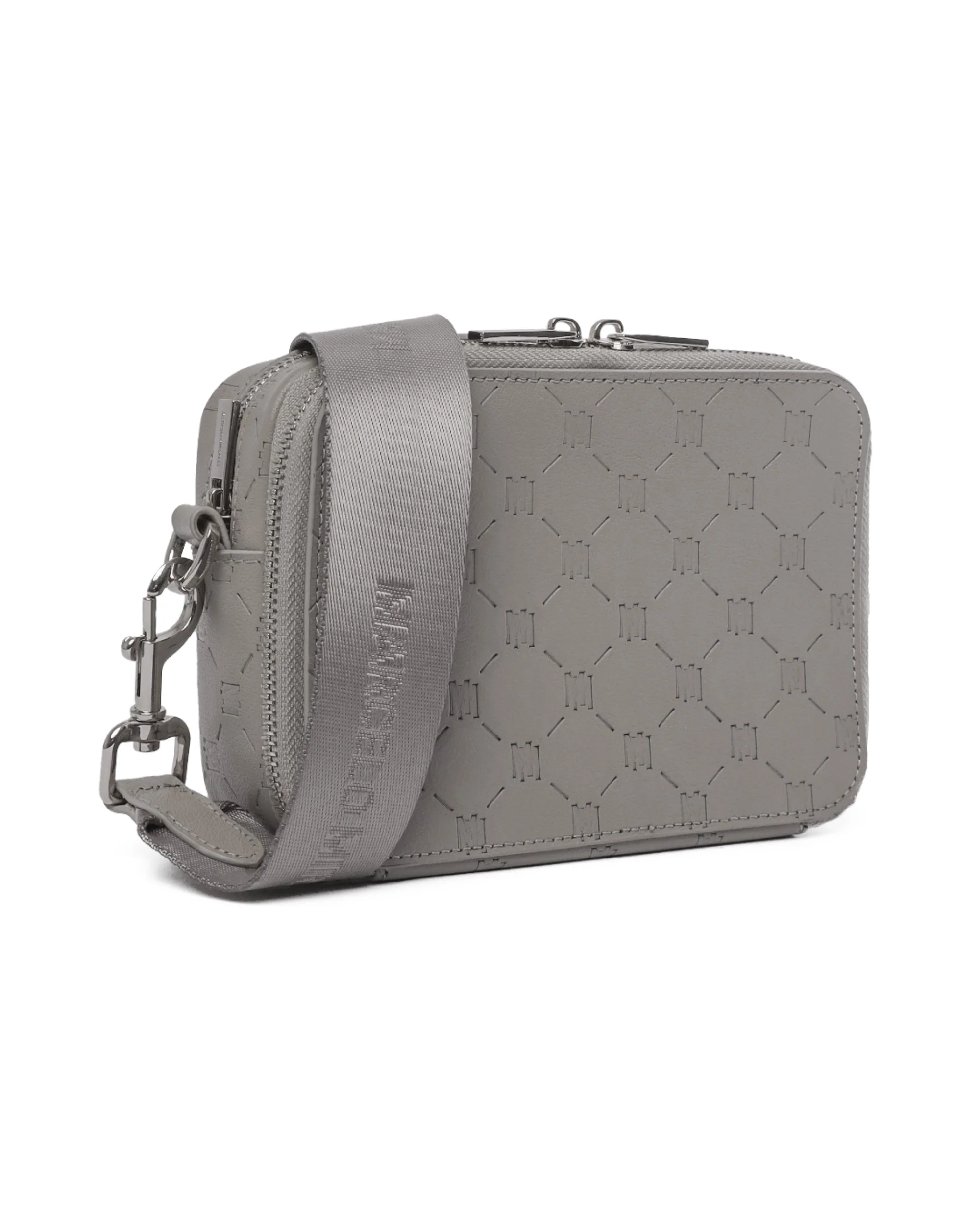 MONOGRAM SHOULDER BAG in GREY - Image 4
