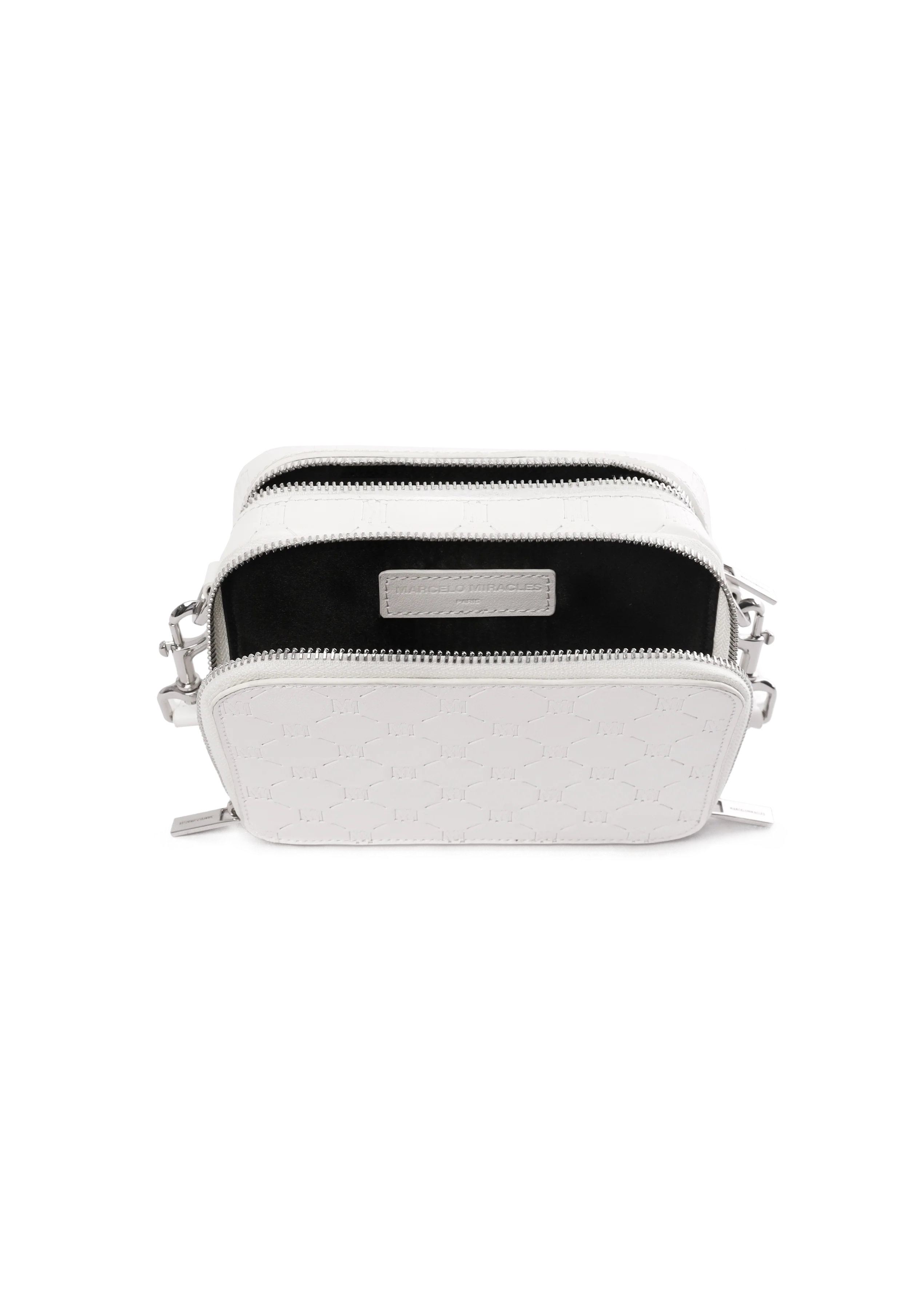 MONOGRAM SHOULDER BAG in WHITE - Image 10