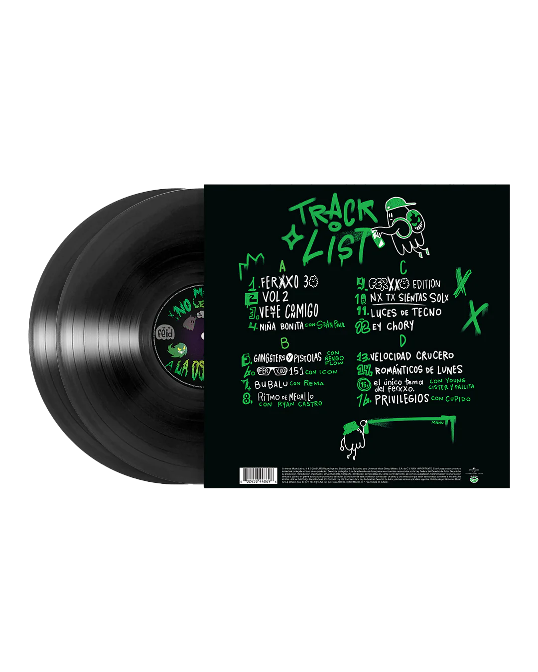MOR, No Le Temas a La Oscuridad 2LP Vinyl - Image 2