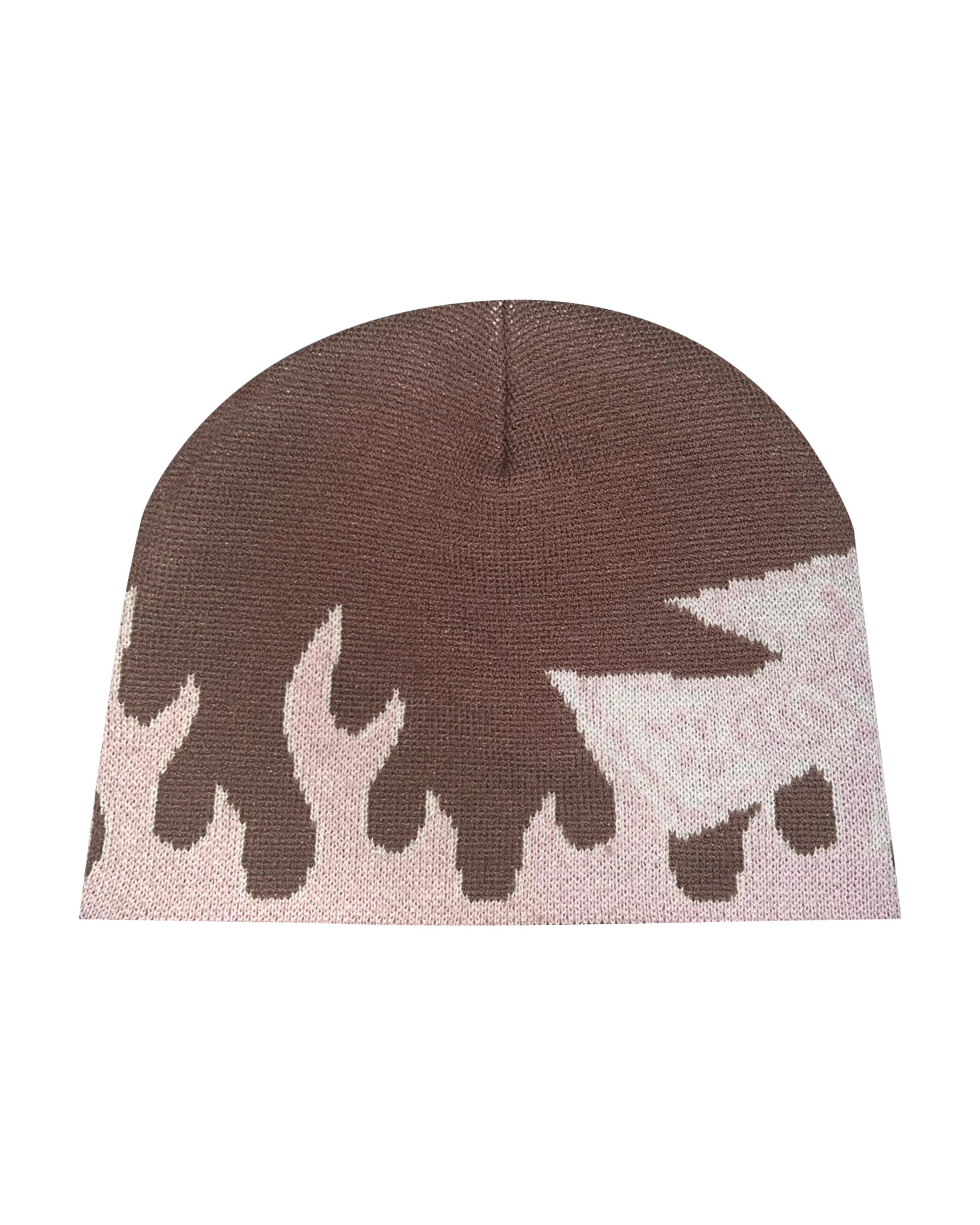 Moto Punk Beanie Brown