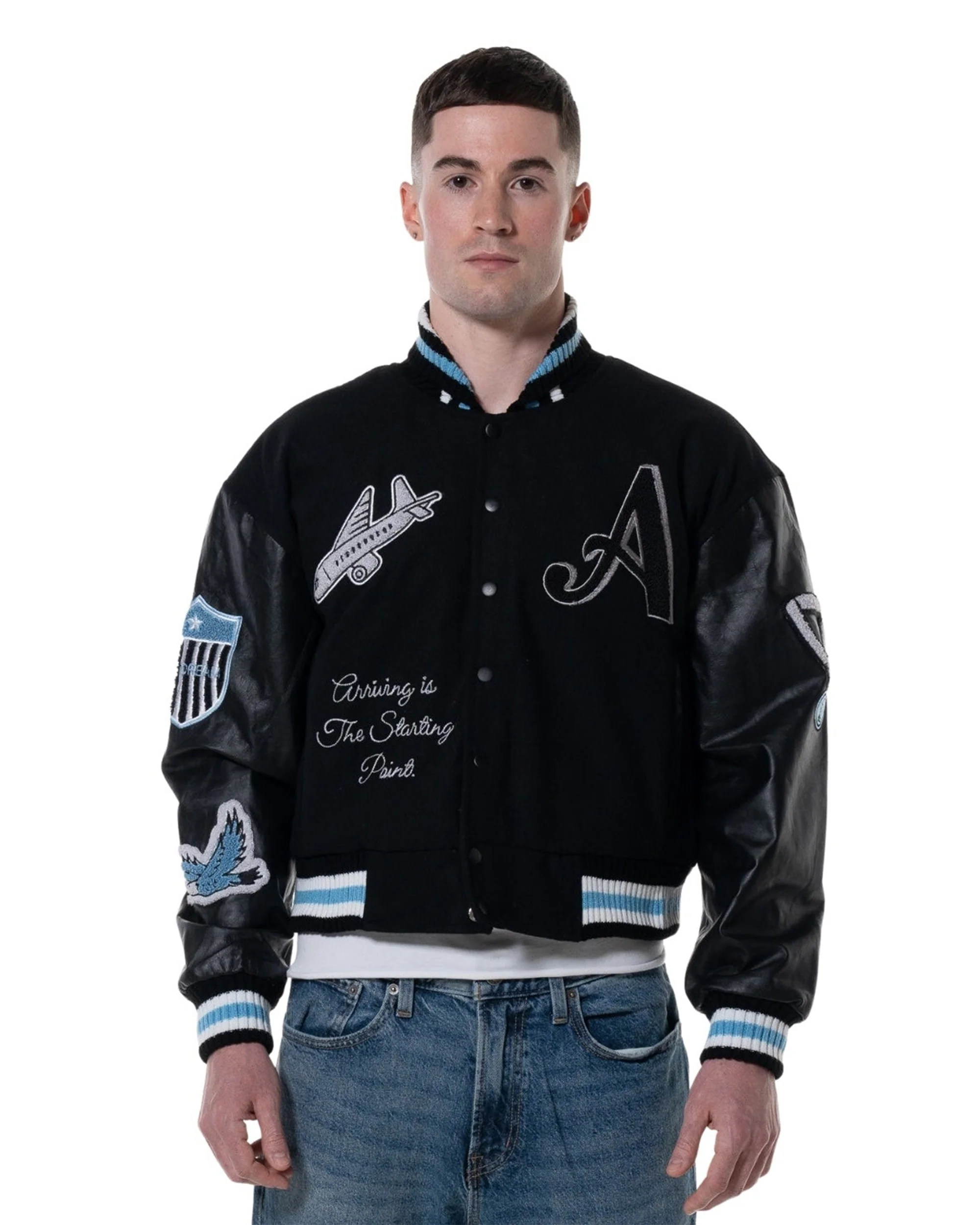MPEPO" LETTERMAN JACKET